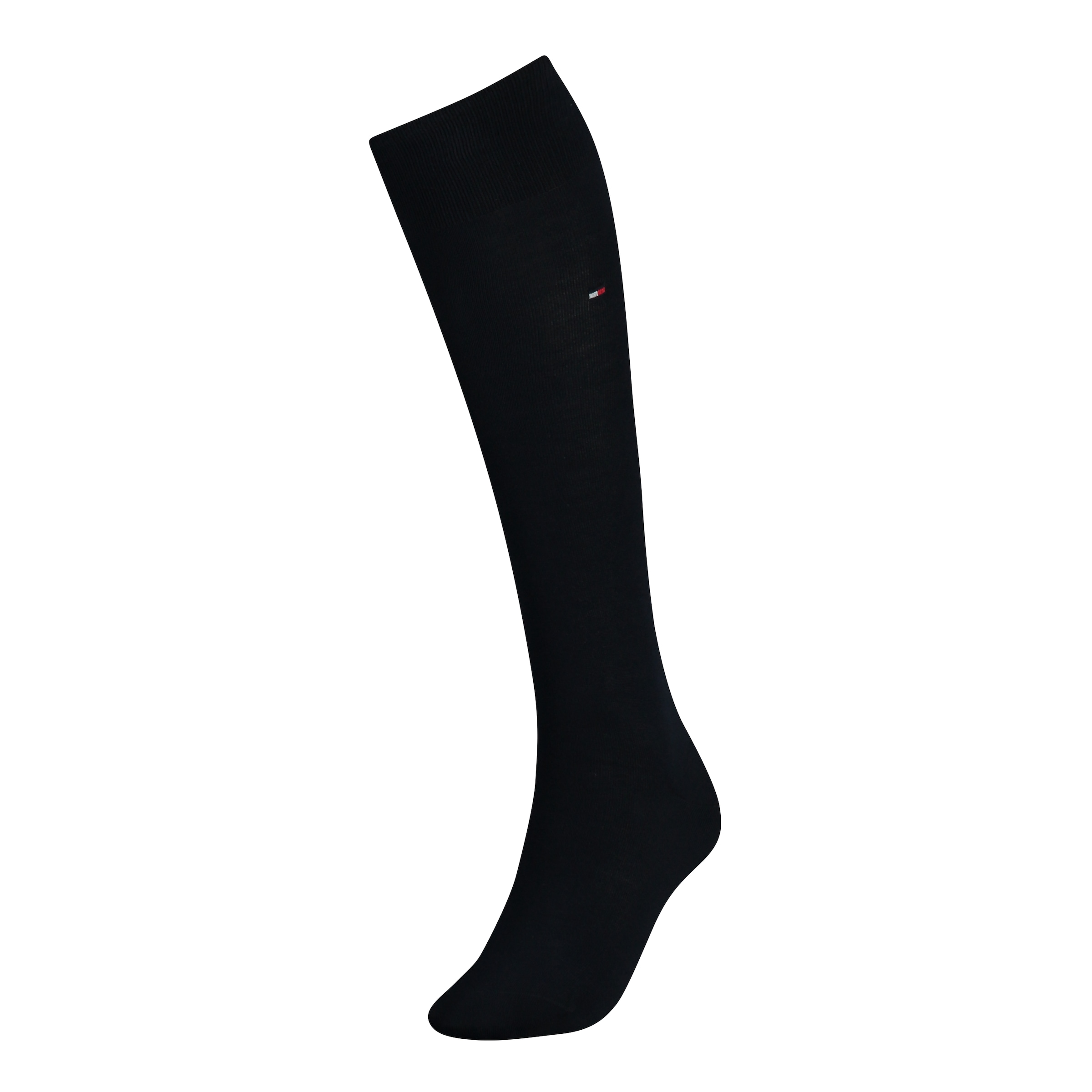 Image of Tommy Hilfiger Kniestrümpfe "TH WOMEN KNEEHIGH" mit kleinem Flag-Label