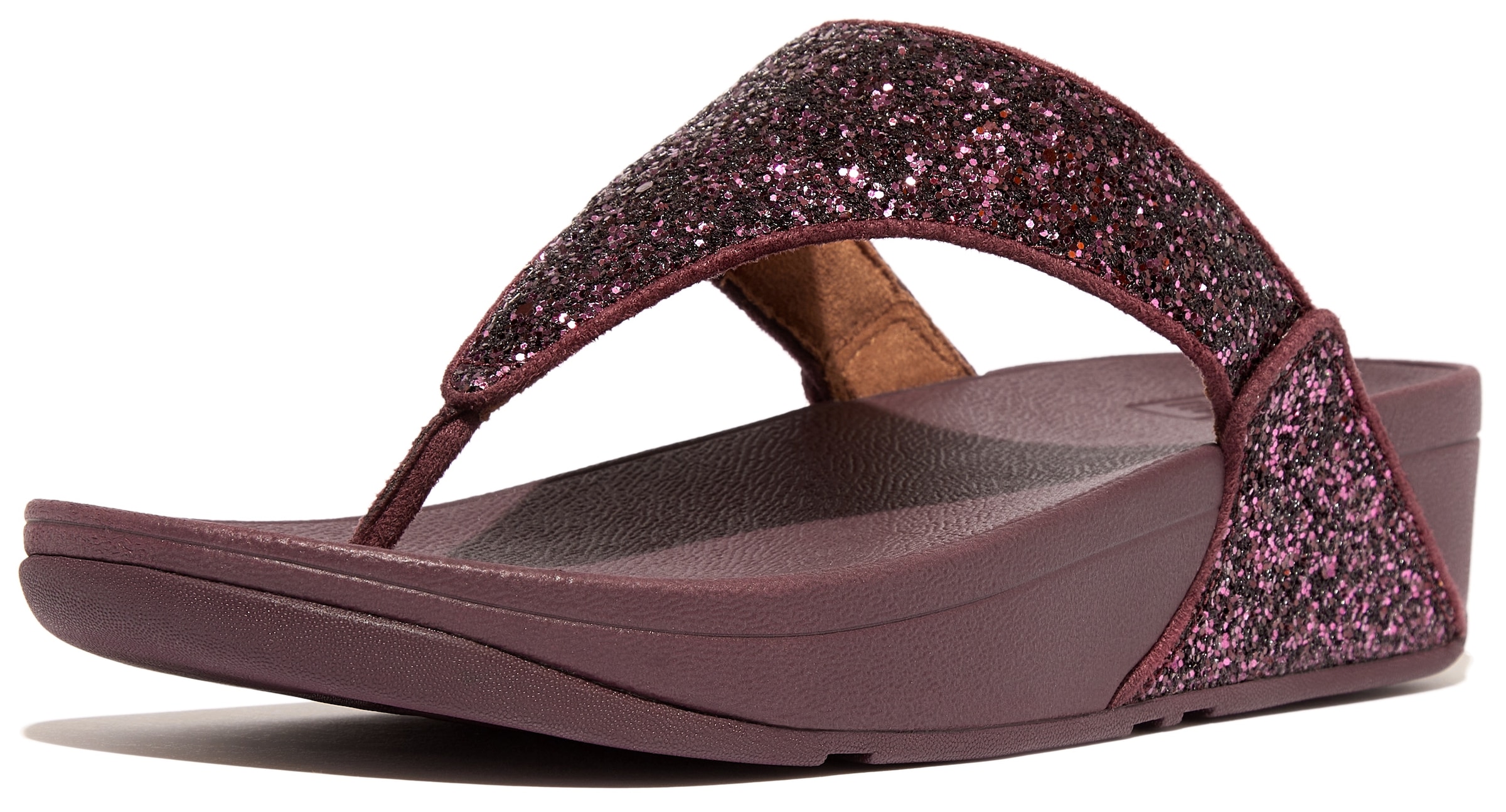 Fitflop Dianette »Lulu«, Sommerschuh mit Glitter Bandage