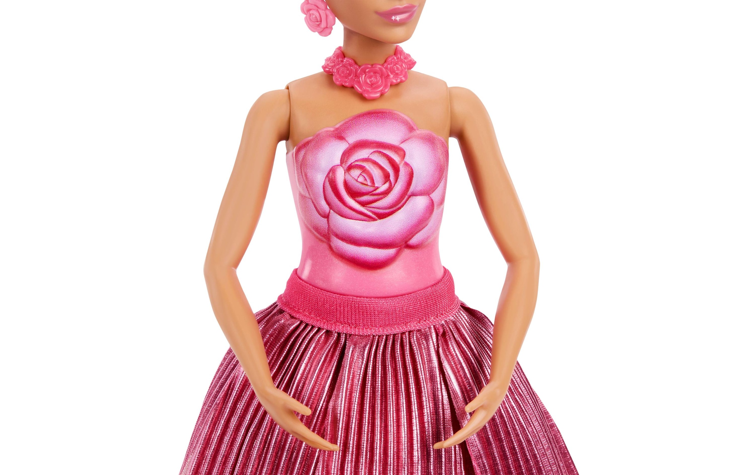 Barbie Anziehpuppe »Flower Surprise Puppe - rote Rose« mit Duft