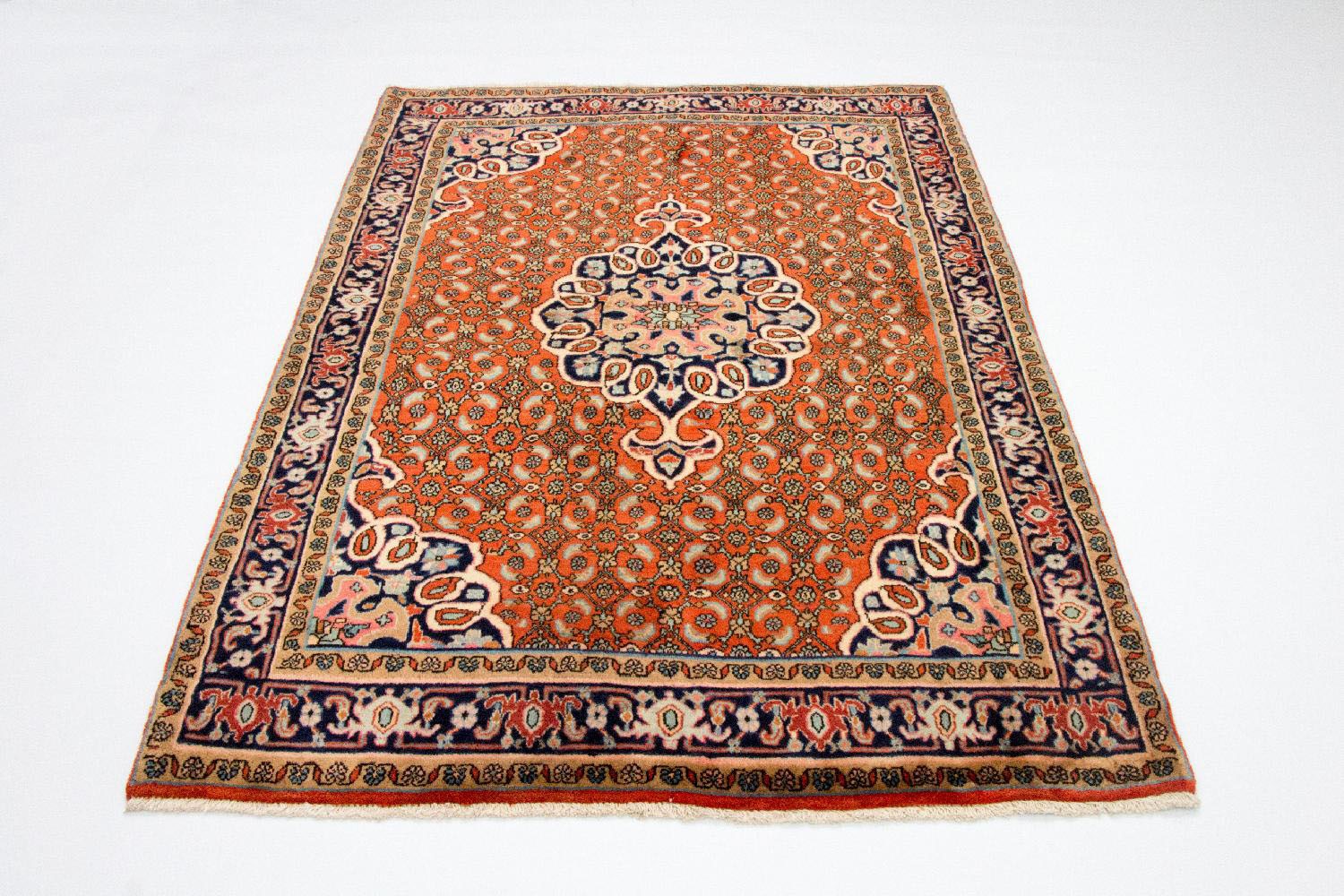 Image of morgenland Teppich »Bidjar Teppich handgeknüpft orange«, rechteckig, 12 mm Höhe bei Ackermann Versand Schweiz