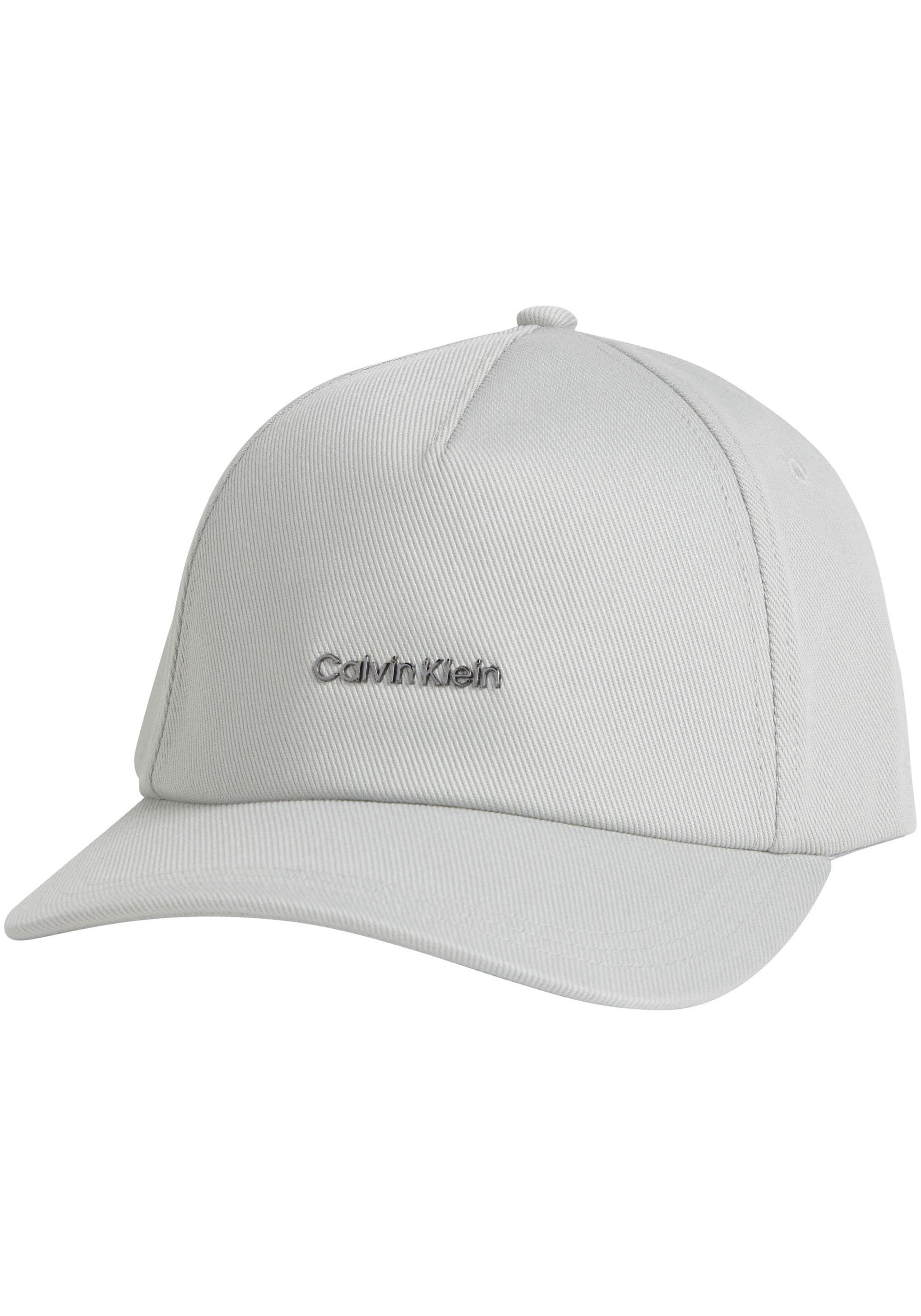 Calvin Klein Baseball Cap »METAL LETTERING CANVAS CAP«