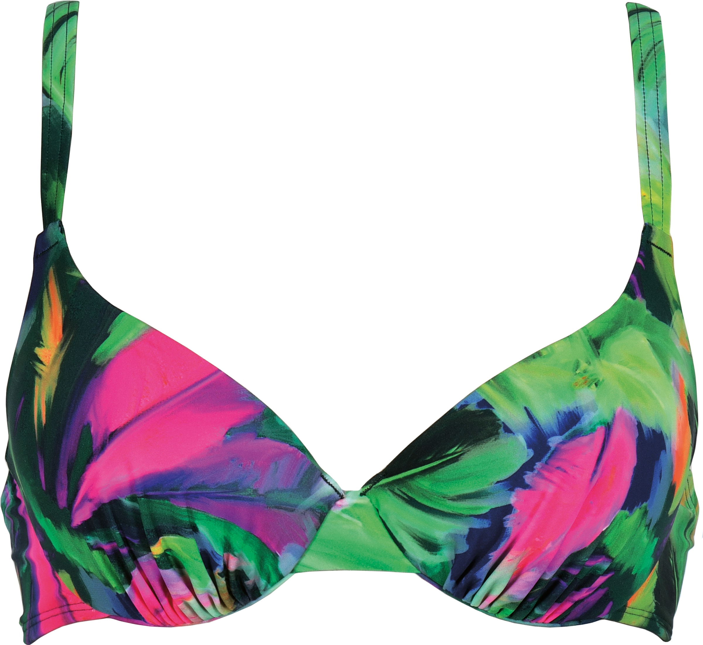Image of Naturana Bügel-Bikini-Top "Bora Bora Beach" mit Muster, mit Bügel, verstellbare Träger, mit Schale