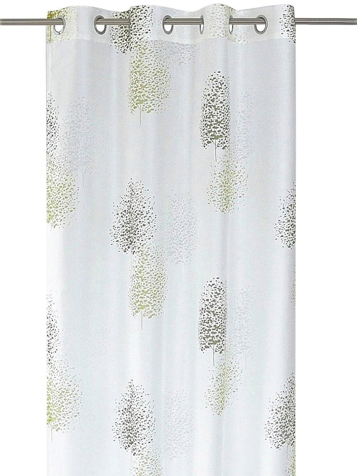 Kutti Vorhang »Belinda«, (1 St.), Gardine, halbtransparent, Ausbrenner,  bedruckt, Viskose-Polyester günstig!