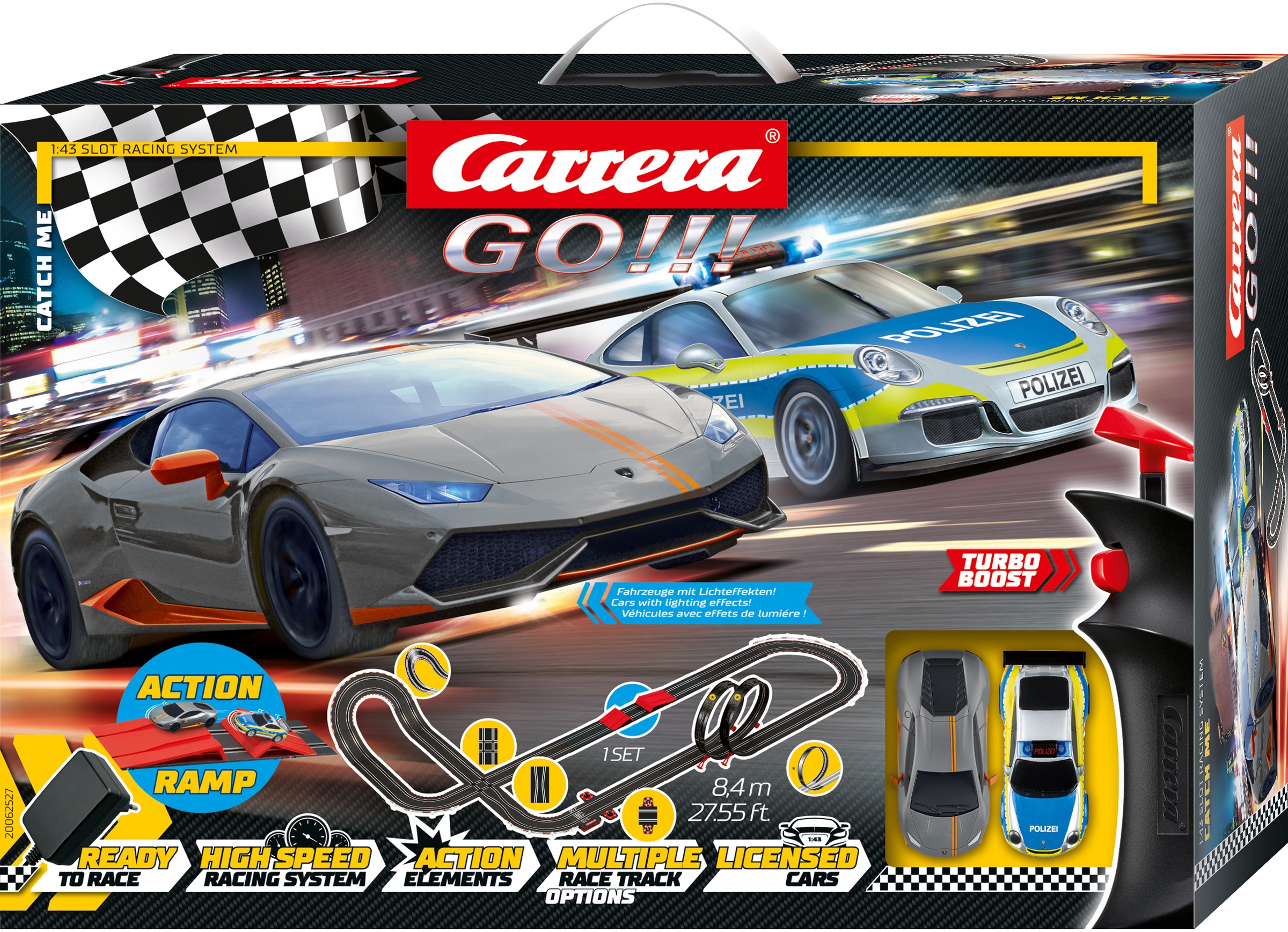Image of Carrera® Autorennbahn »Carrera® GO!!! - Catch me«, (Set) bei Ackermann Versand Schweiz