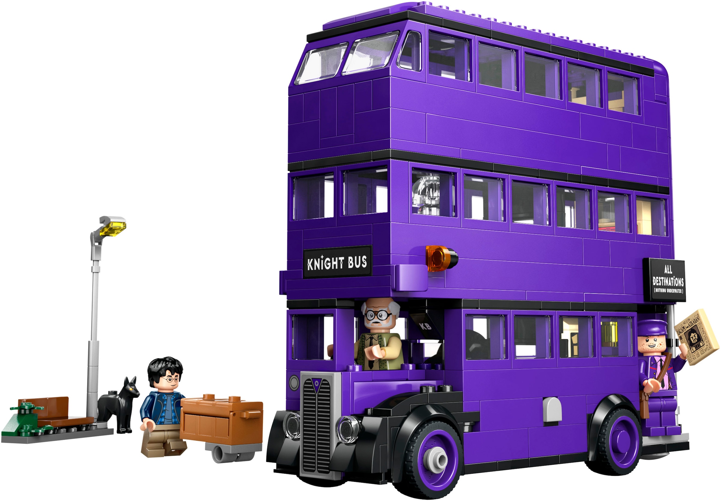 LEGO® Konstruktionsspielsteine »Abenteuer mit dem Fahrenden Ritter (76446), LEGO® Harry Potter™« Made in Europe