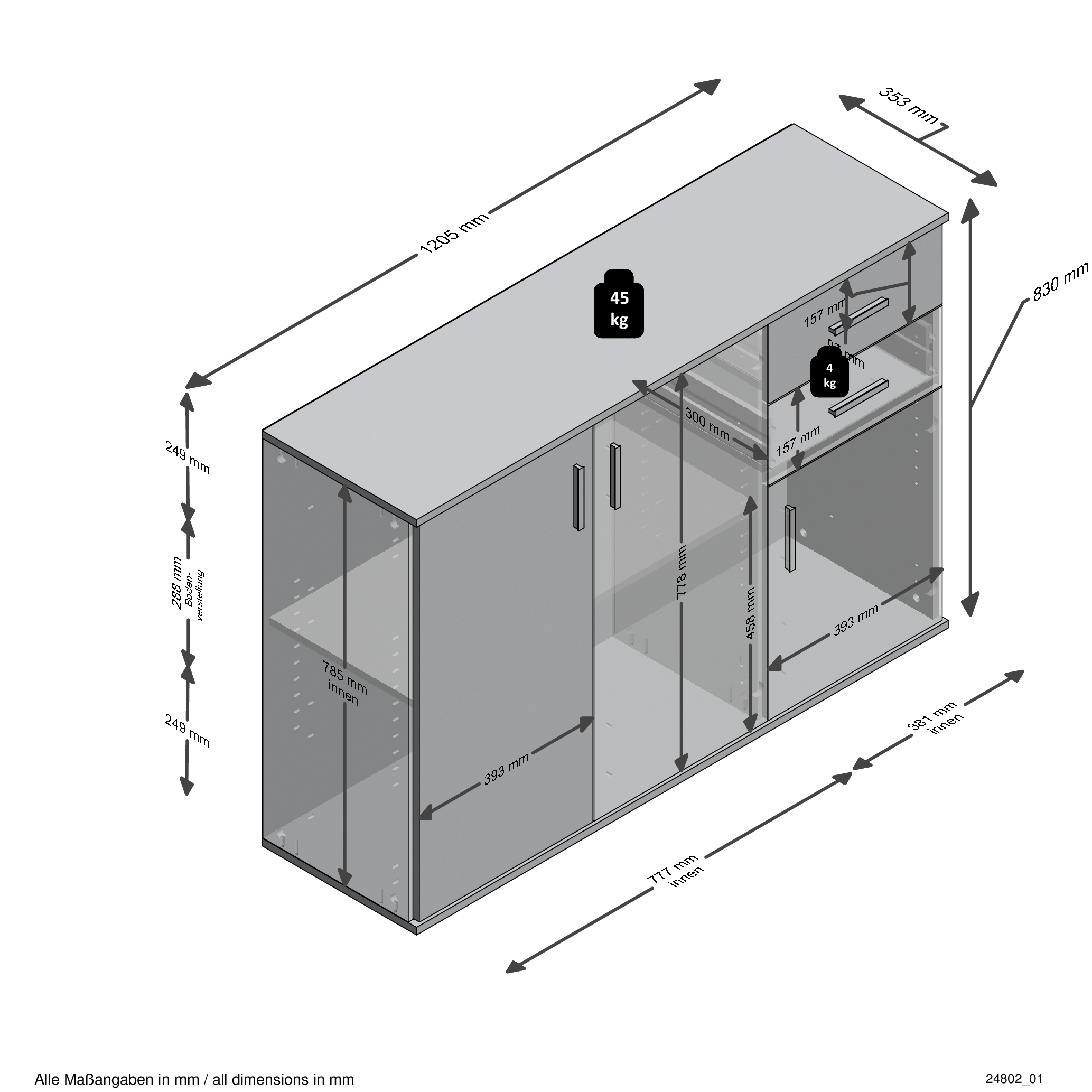 FMD Commode »Albi«