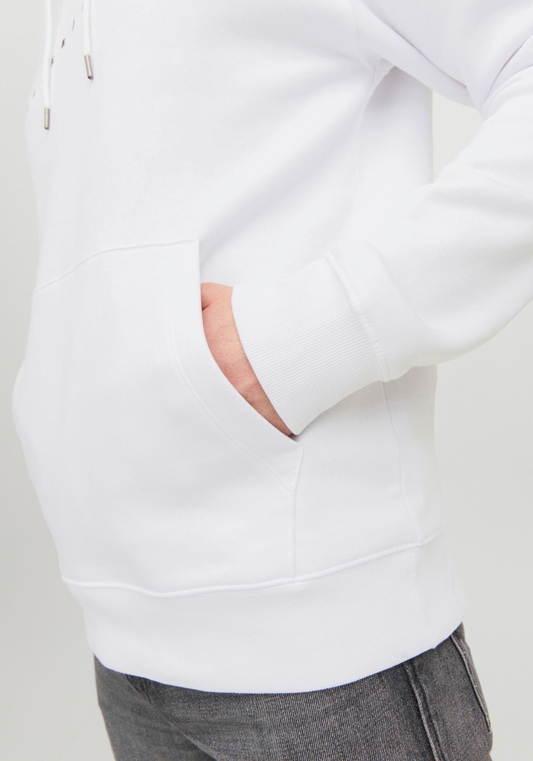 Jack & Jones Kapuzensweatshirt »JJESTAR mit 3D-Print und Kapuze für vielseitige Anlässe«, bedruckt, relaxed fit, Kapuze, Rundhals, Sweatware