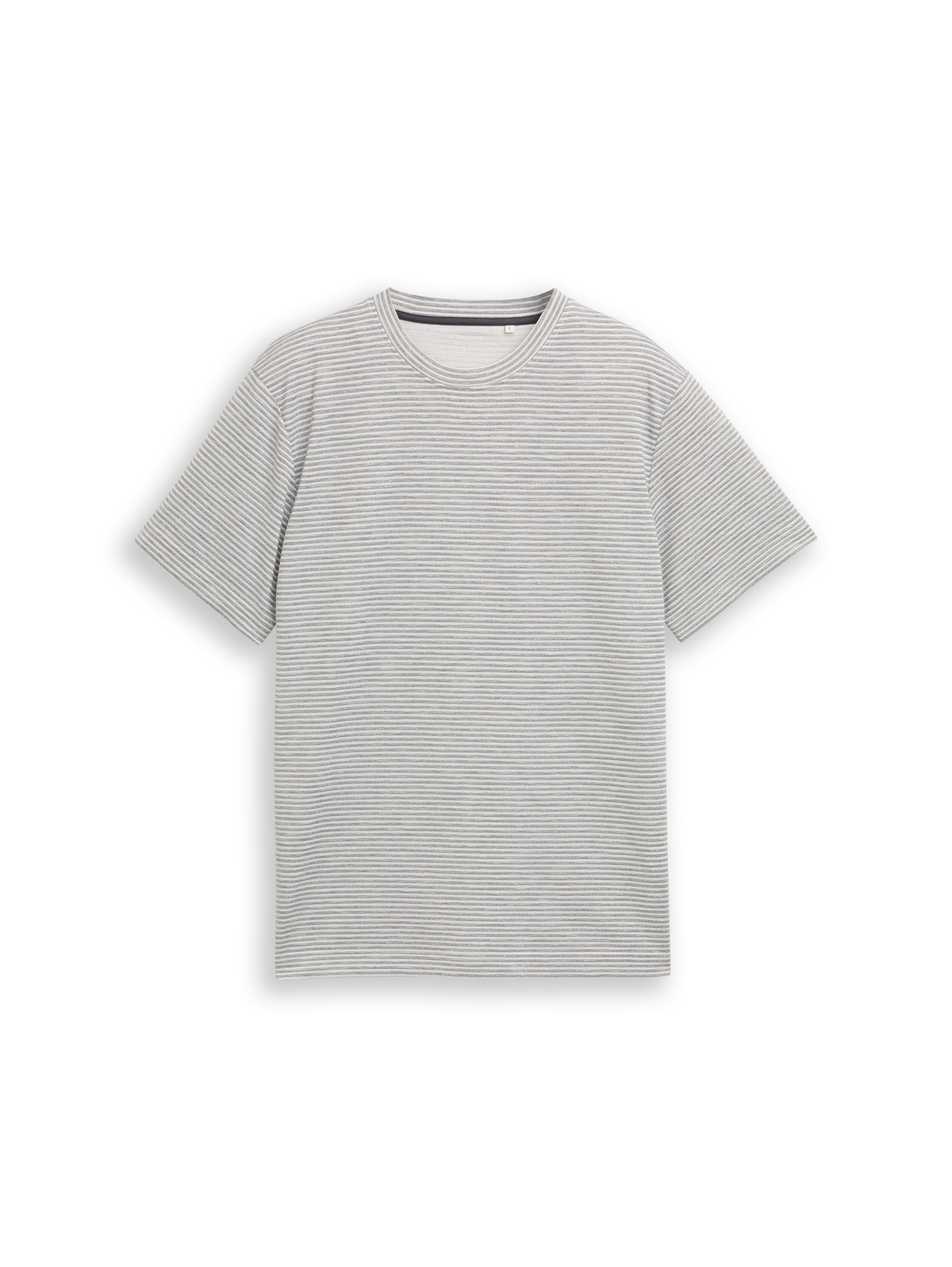 TOM TAILOR T-shirt à manches courtes Rundhals in Streifen-Optik