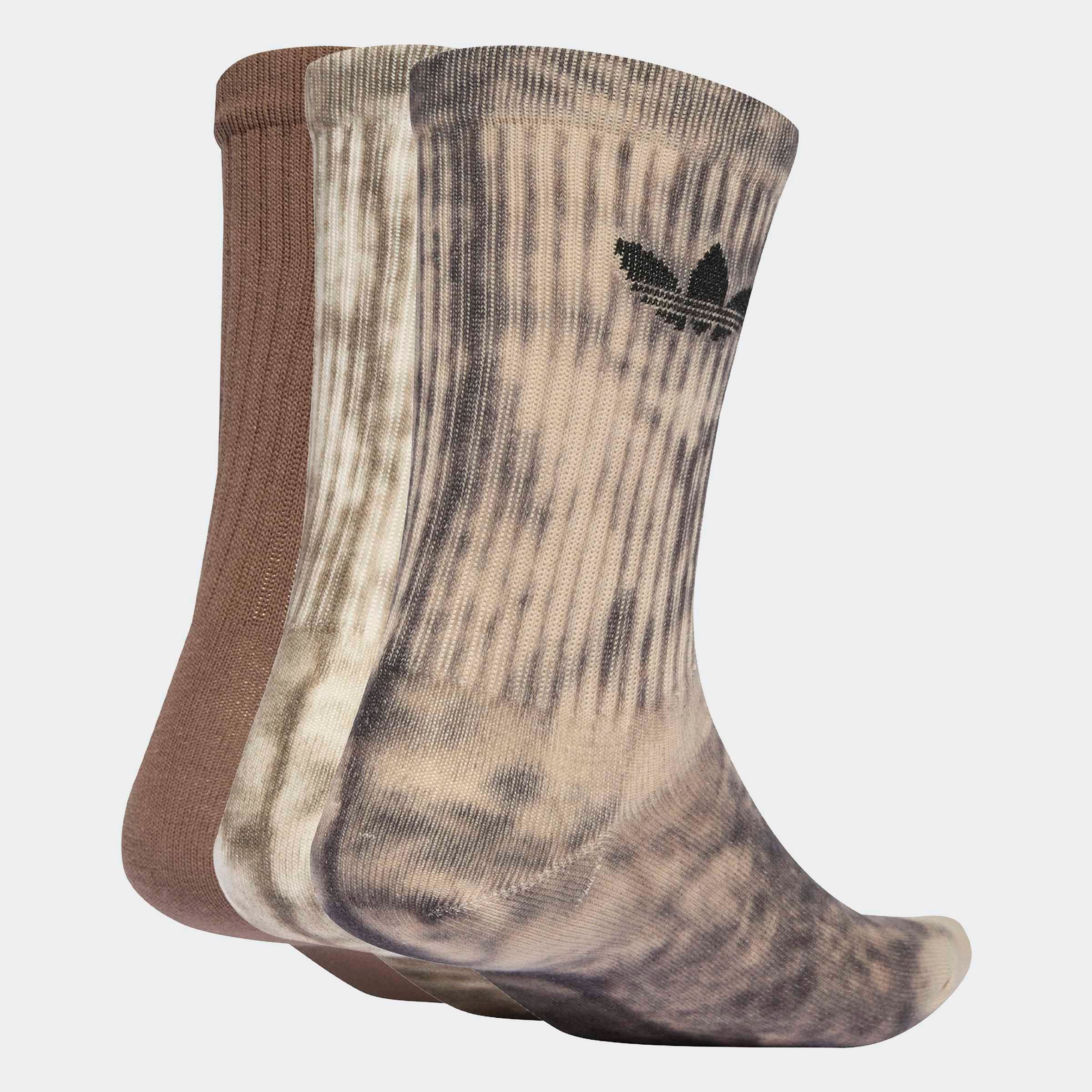 adidas Originals Sportsocken »TIE DYE CR S 3P« 3 Paar tlg. für sportive Aktivitäten und Laufen, mit Batikfärbetechnik