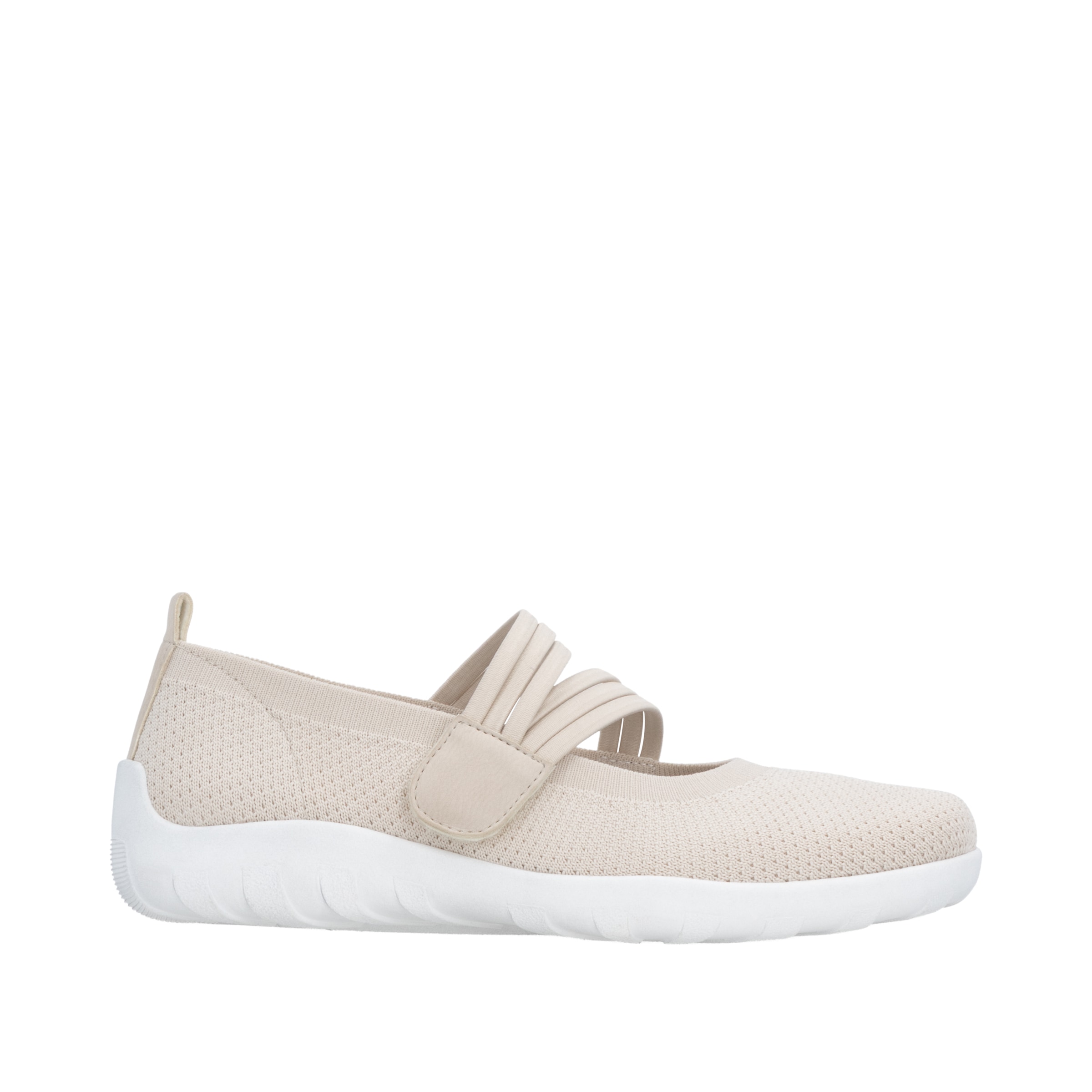 Remonte Riemchenballerina  Slipper, Schlupfschuh, Sommerschuh, Klettschuh mit Softfussbett