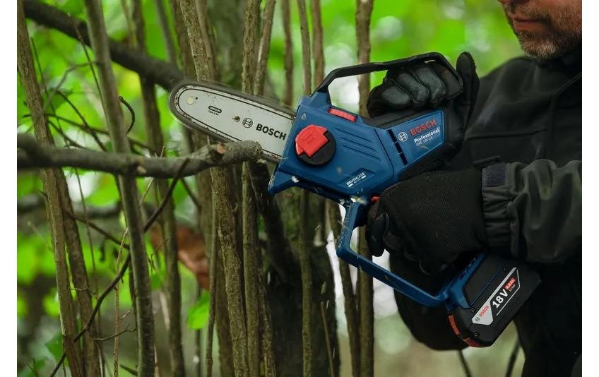 Bosch Professional Akku-Kettensäge »Mini » GKE 18V-15«« BxLxH: 28x51x11 cm,  ohne Akku, ohne Ladegerät