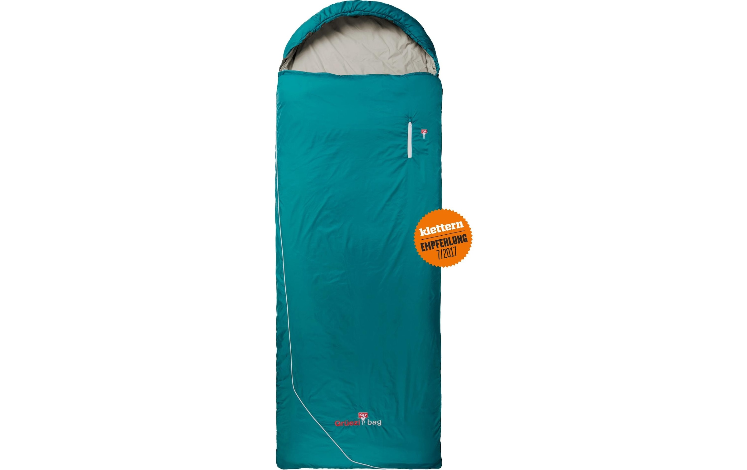 Grüezi bag Sac de couchage »Wolle Camp Comfort 4 °C 185 cm« Schlafsack für Erwachsene