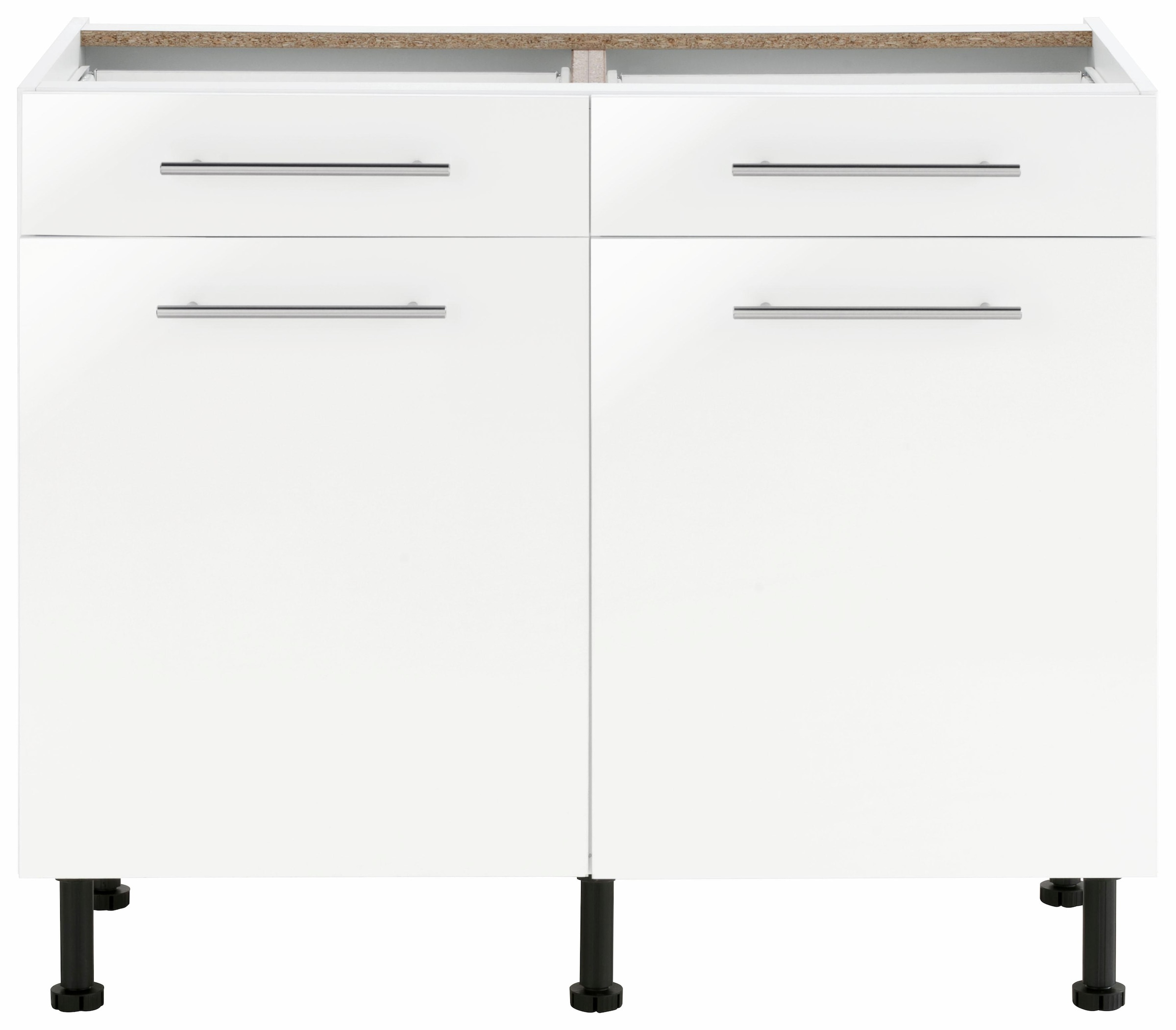 Image of wiho Küchen Unterschrank "Ela" Breite 100 cm, höhenverstellbare Füsse