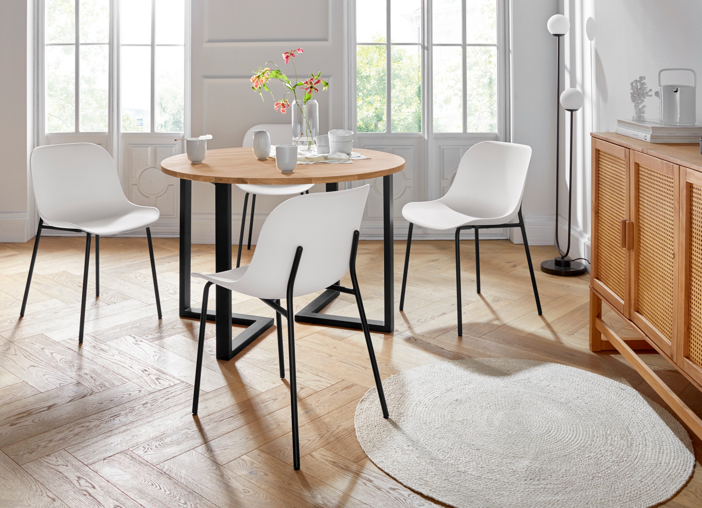 Image of andas Esstisch »Krum«, aus Massivholz bei Ackermann Versand Schweiz