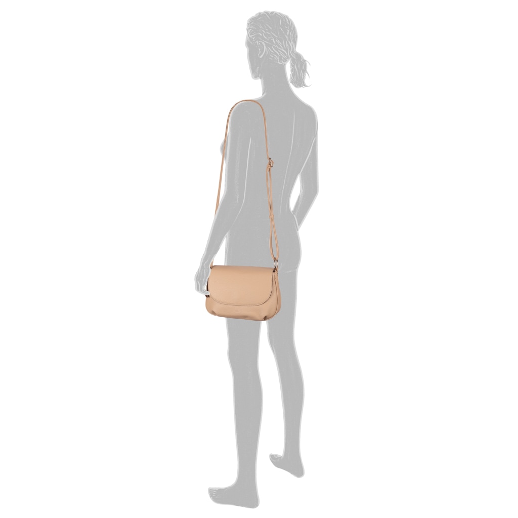 Gabor Sac à bandoulière »Rosina« Look décontracté avec matière douce et détail métallique marqué sur la fermeture éclair