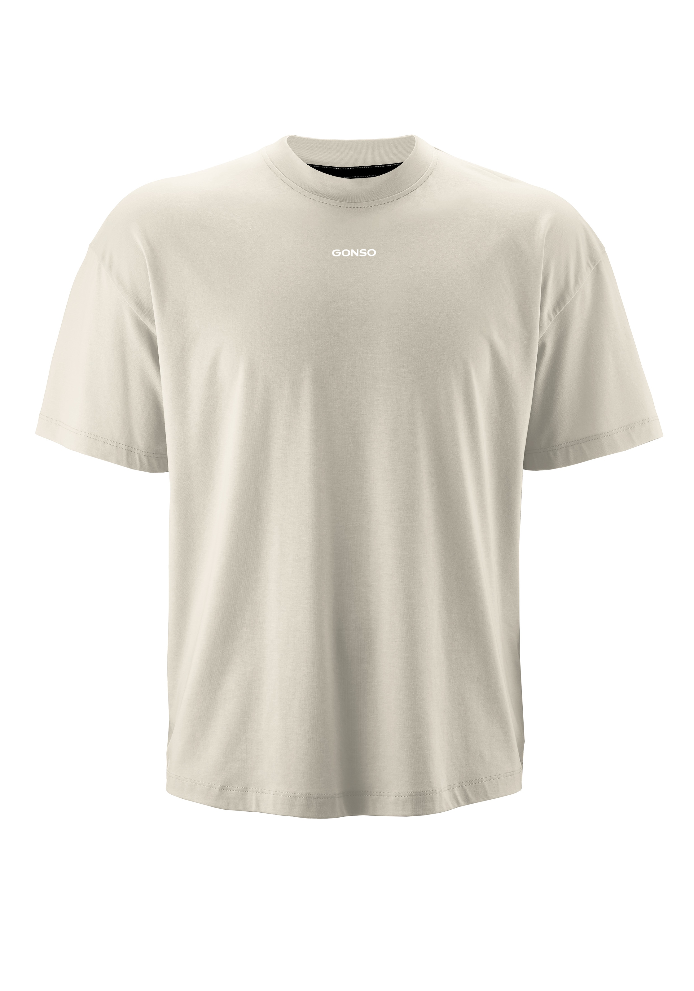 Image of Gonso Rundhalsshirt "OffBike T-Shirt Oversized" Unisex T-Shirt mit Logo, Off-Bike Shirt, Oversize-Fit