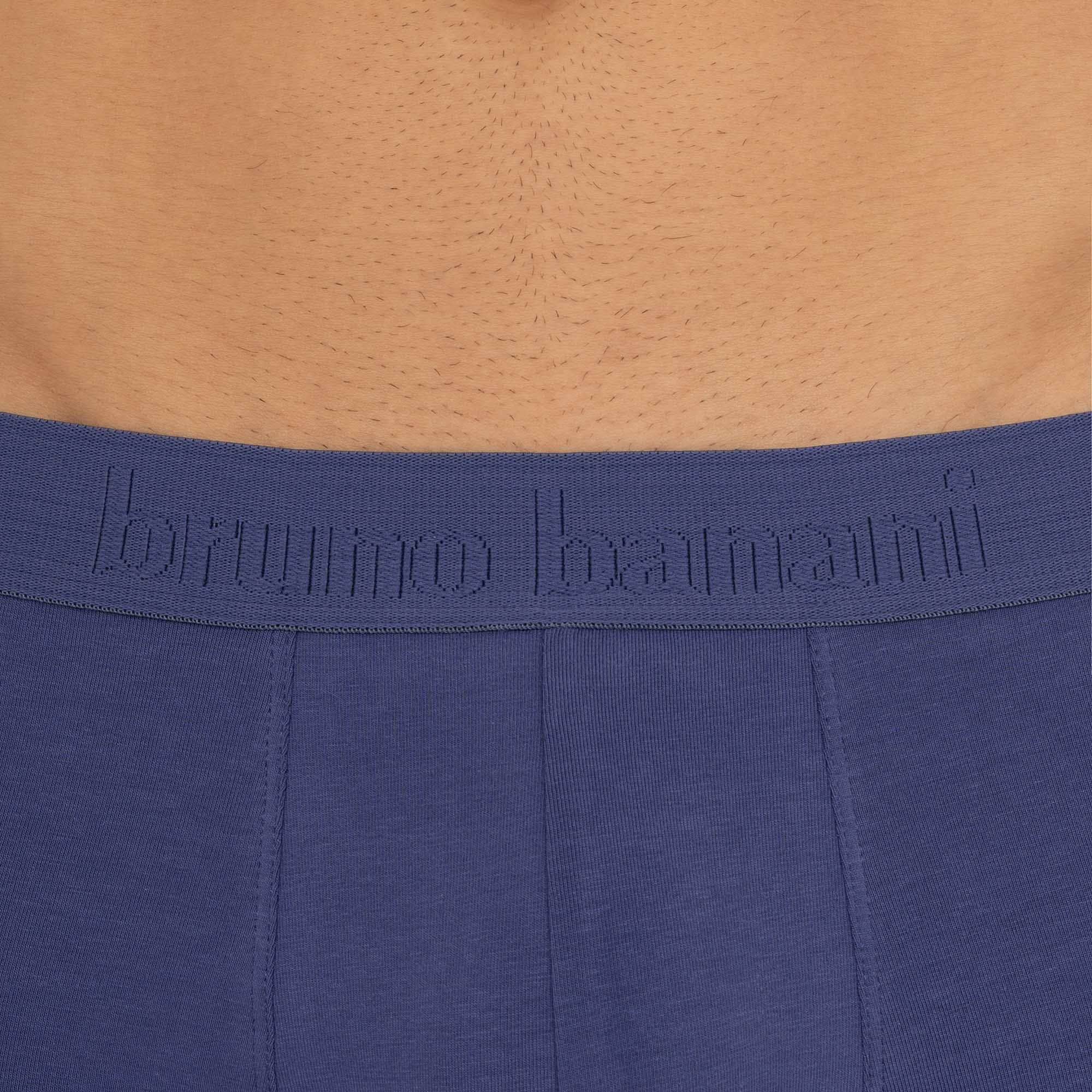 Bruno Banani Boxershorts »FLOWING«, (2er Pack), mit kontrastfarbenem Bündchen