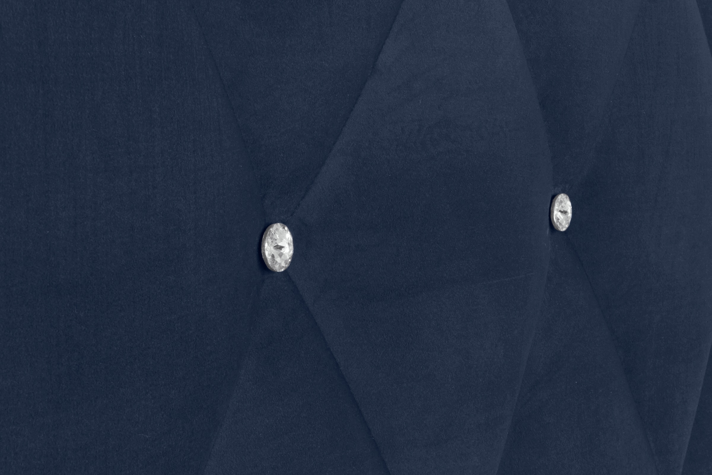 Westfalia Schlafkomfort Polsterbett »Adamas« auch mit Bettkasten, Knopfheftung mit Strasssteinen