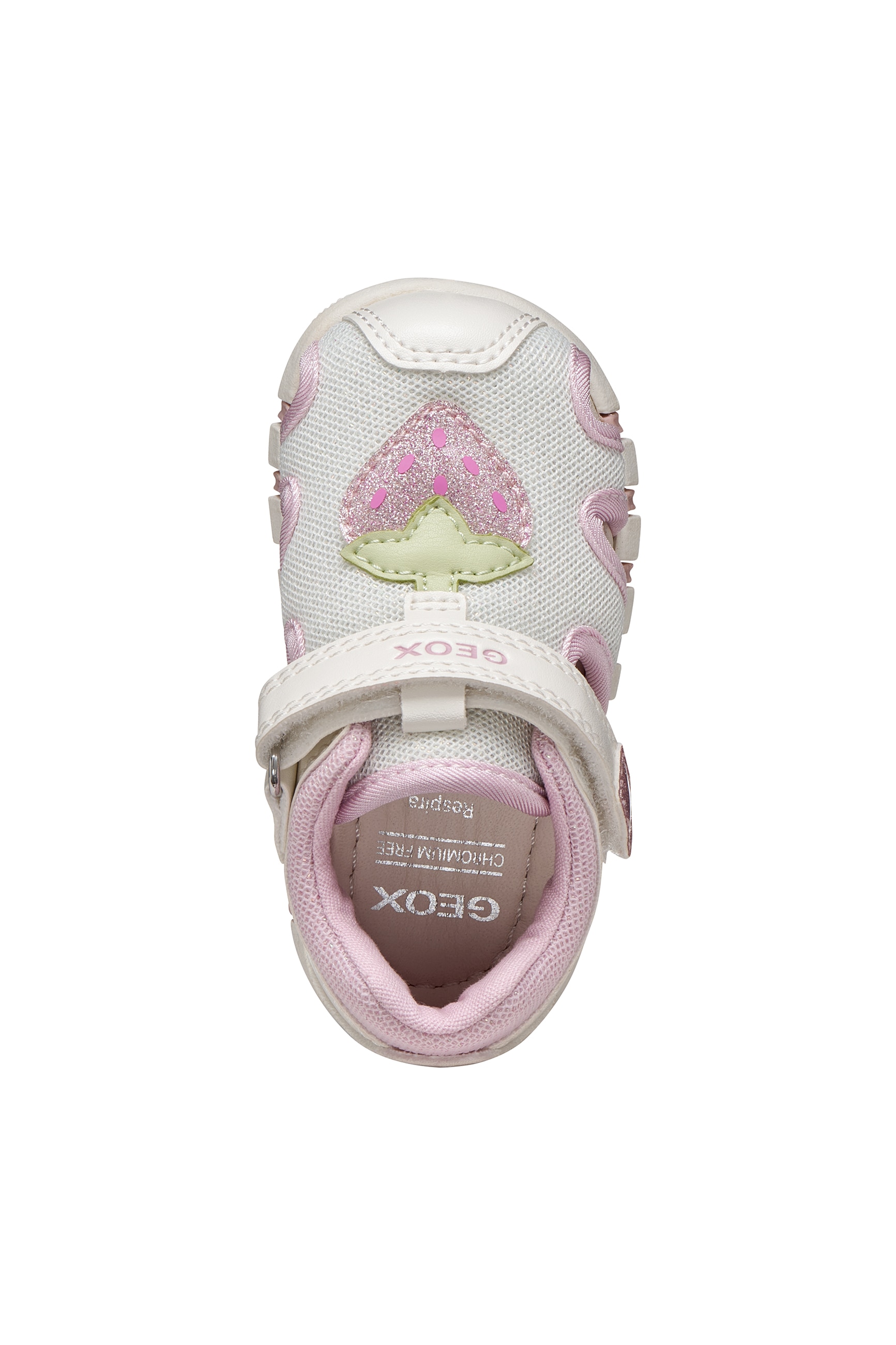 Geox Chaussures de marche »B SANDAL IUPIDOO GIR«  chaussure bébé avec patch mignon, gabarit de taille à télécharger