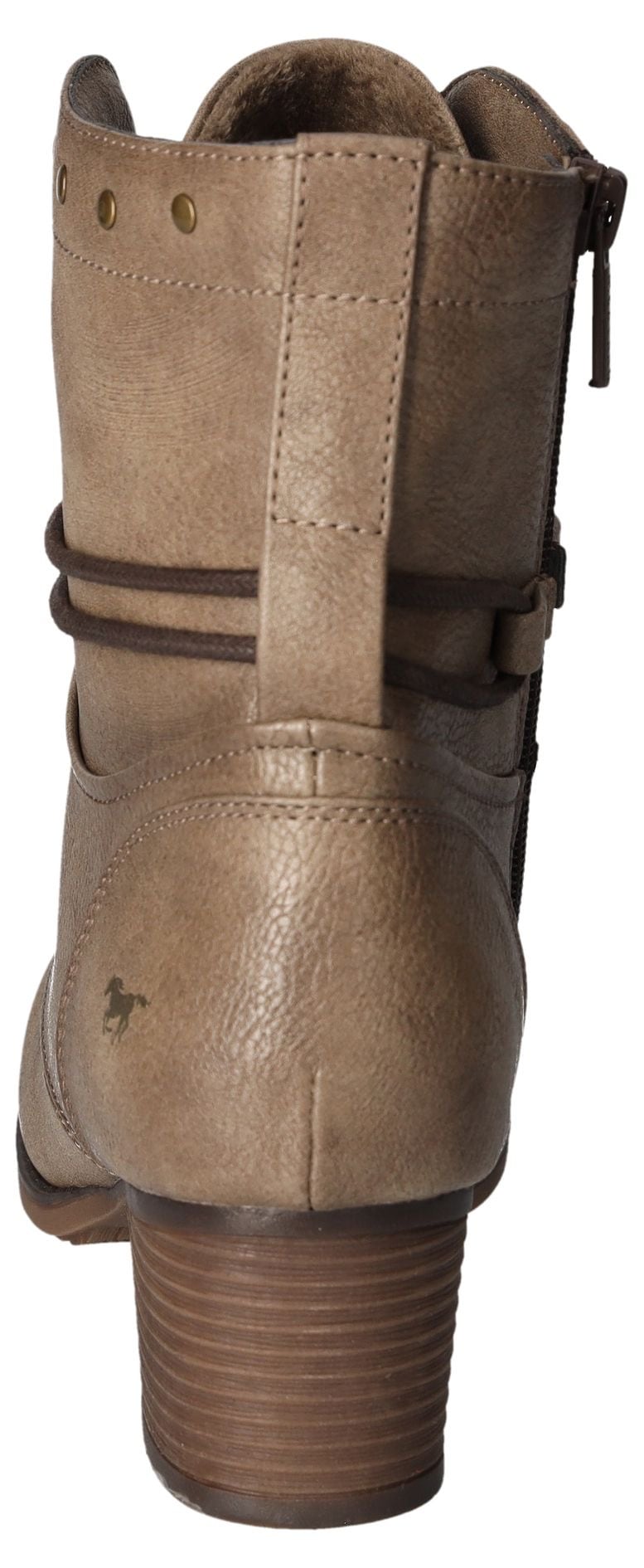 Mustang Shoes Stiefelette, Bikerboots, Stiefelette mit Innenreissverschluss