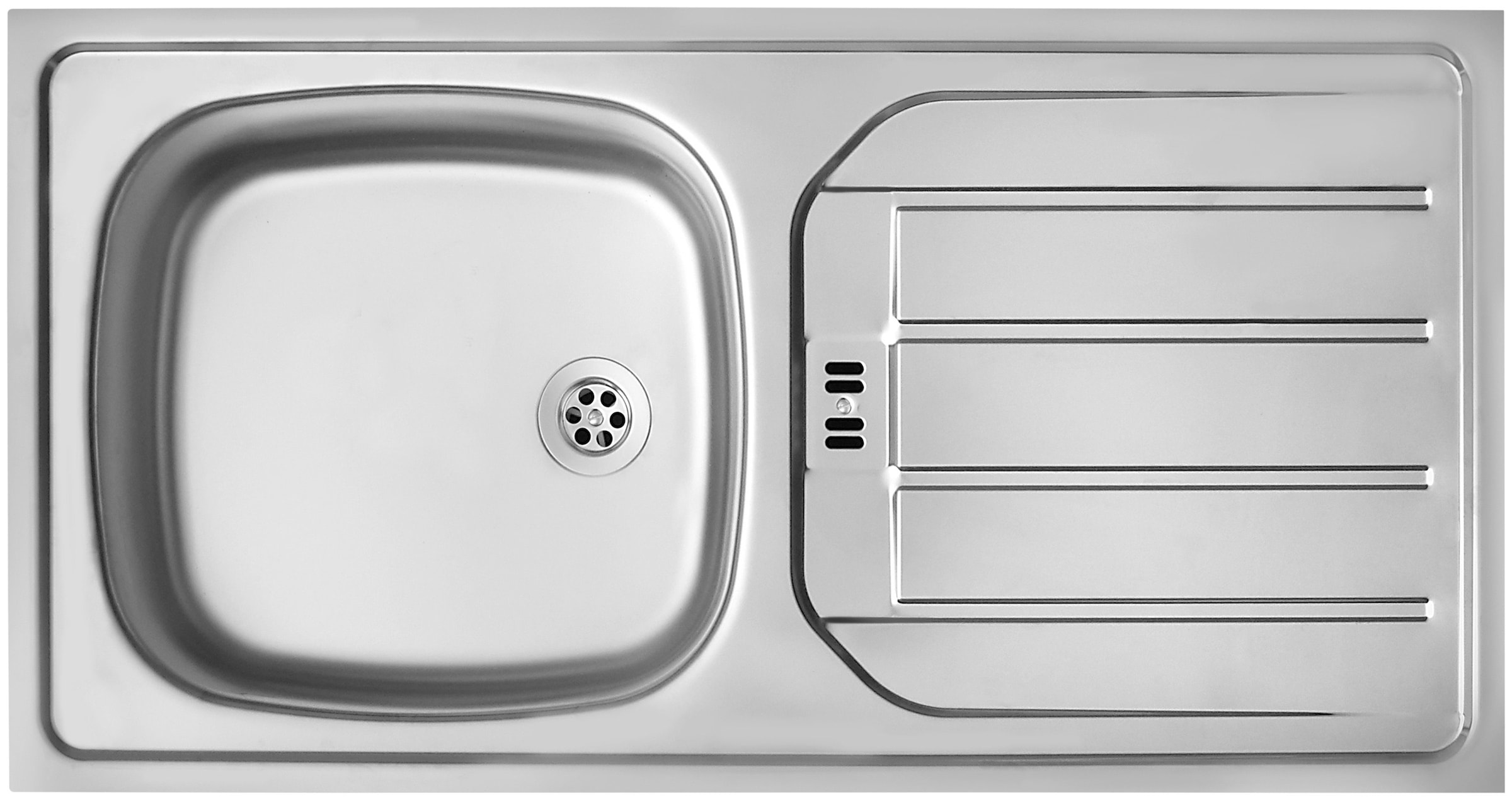 wiho Küchen Spülenschrank »Chicago«, 110 cm breit, inkl. Tür/Sockel für Geschirrspüler