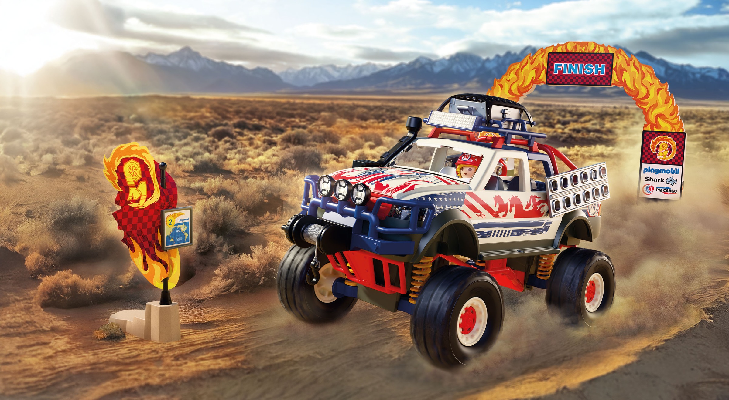 Playmobil® Konstruktions-Spielset »Offroad Truck (72061), City Action« Made in Europe