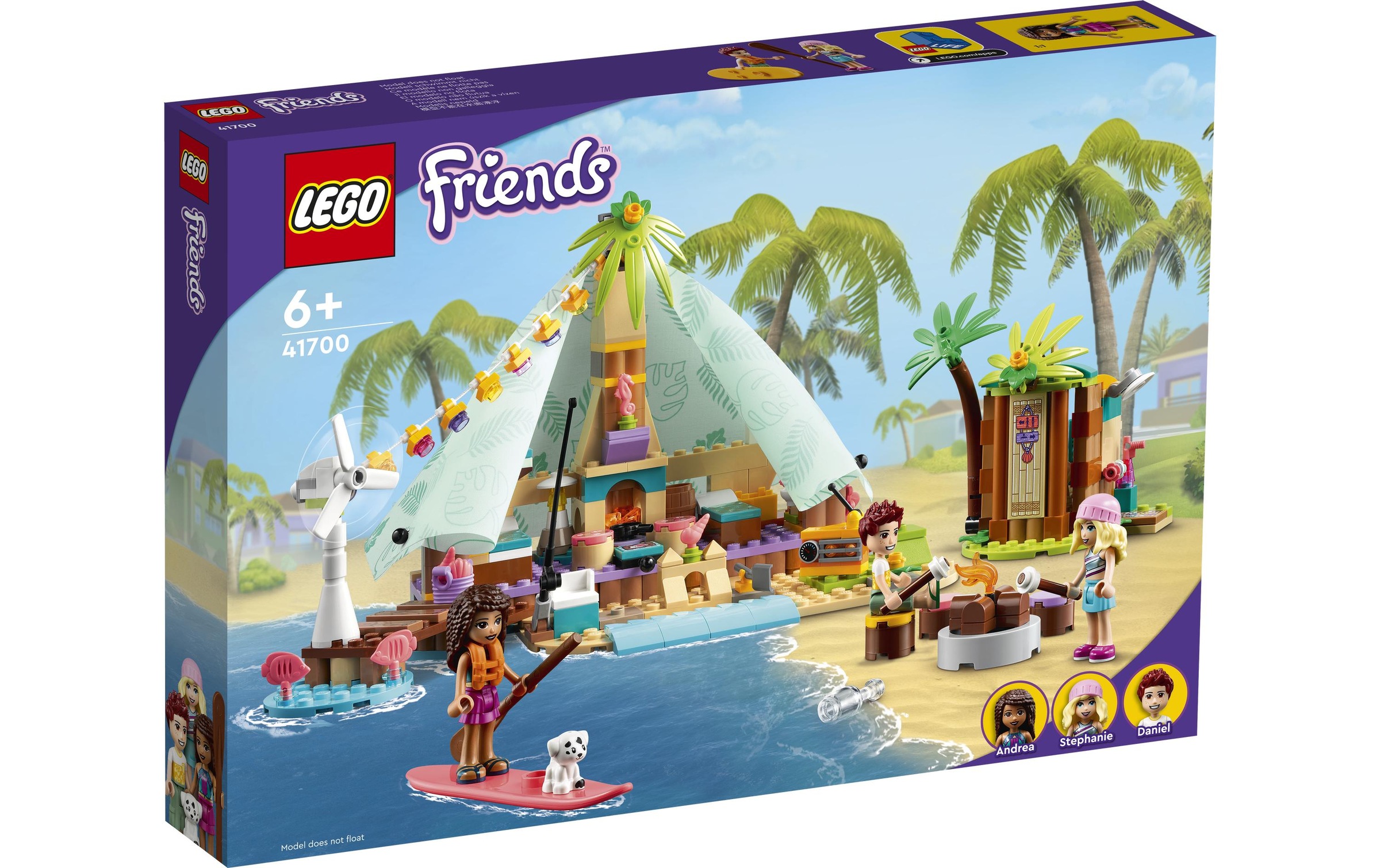 Image of LEGO® Spielbausteine »Glamping am Strand 41«, (380 St.) bei Ackermann Versand Schweiz
