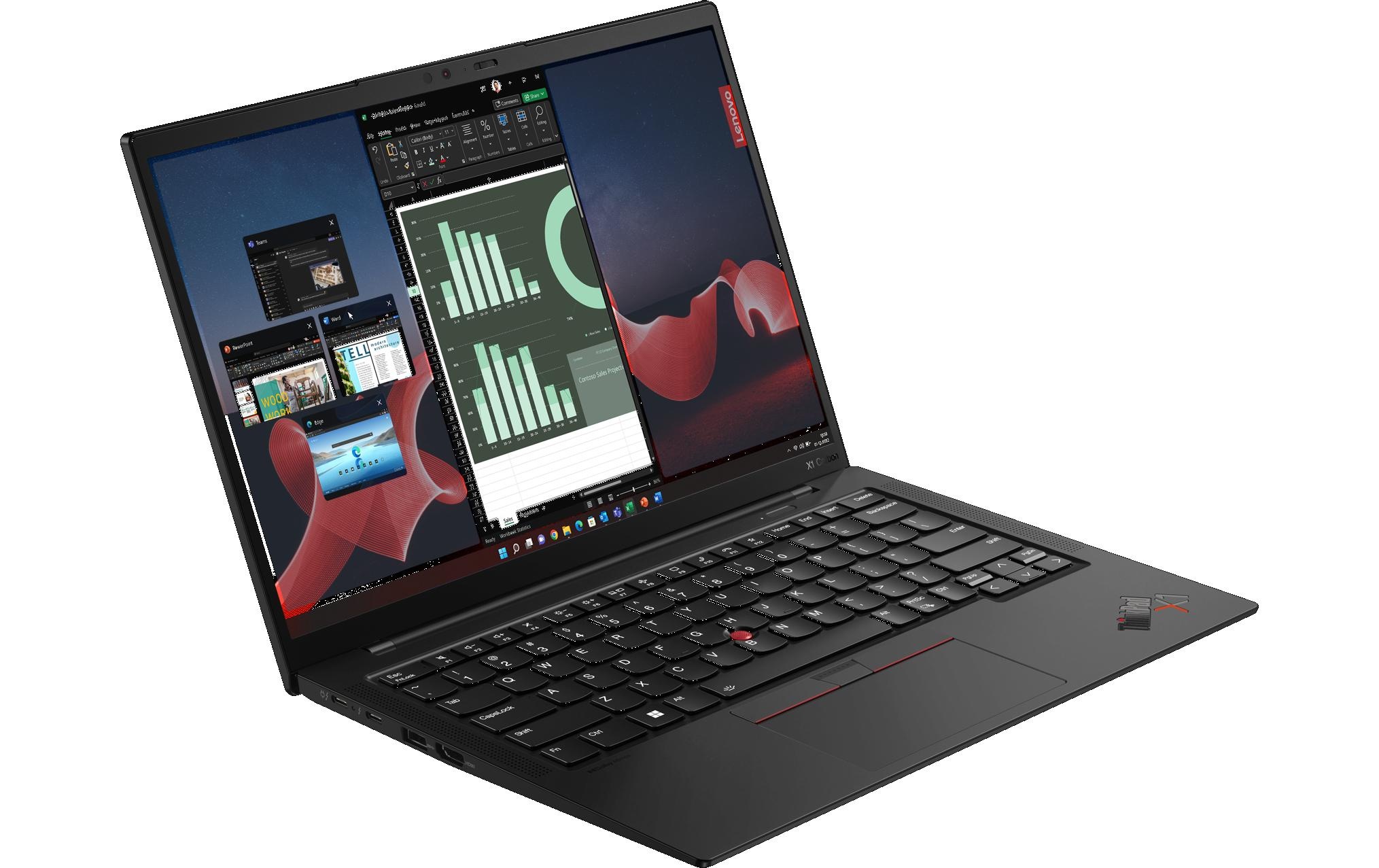 Lenovo Notebook »ThinkPad X1 Carbon«, 35,42 cm, / 14 Zoll, Intel, Core i5, Iris Xe Graphics, 512 GB SSD