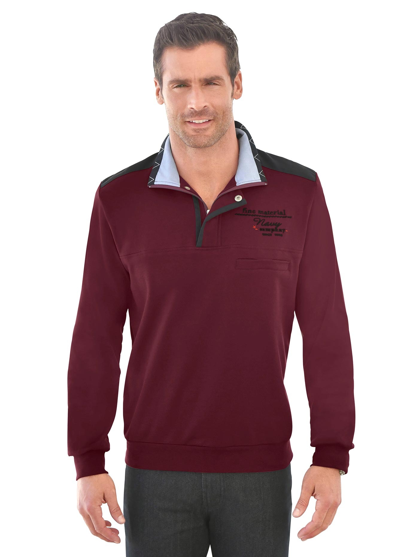 Langarm-Shirt aus reiner Baumwolle