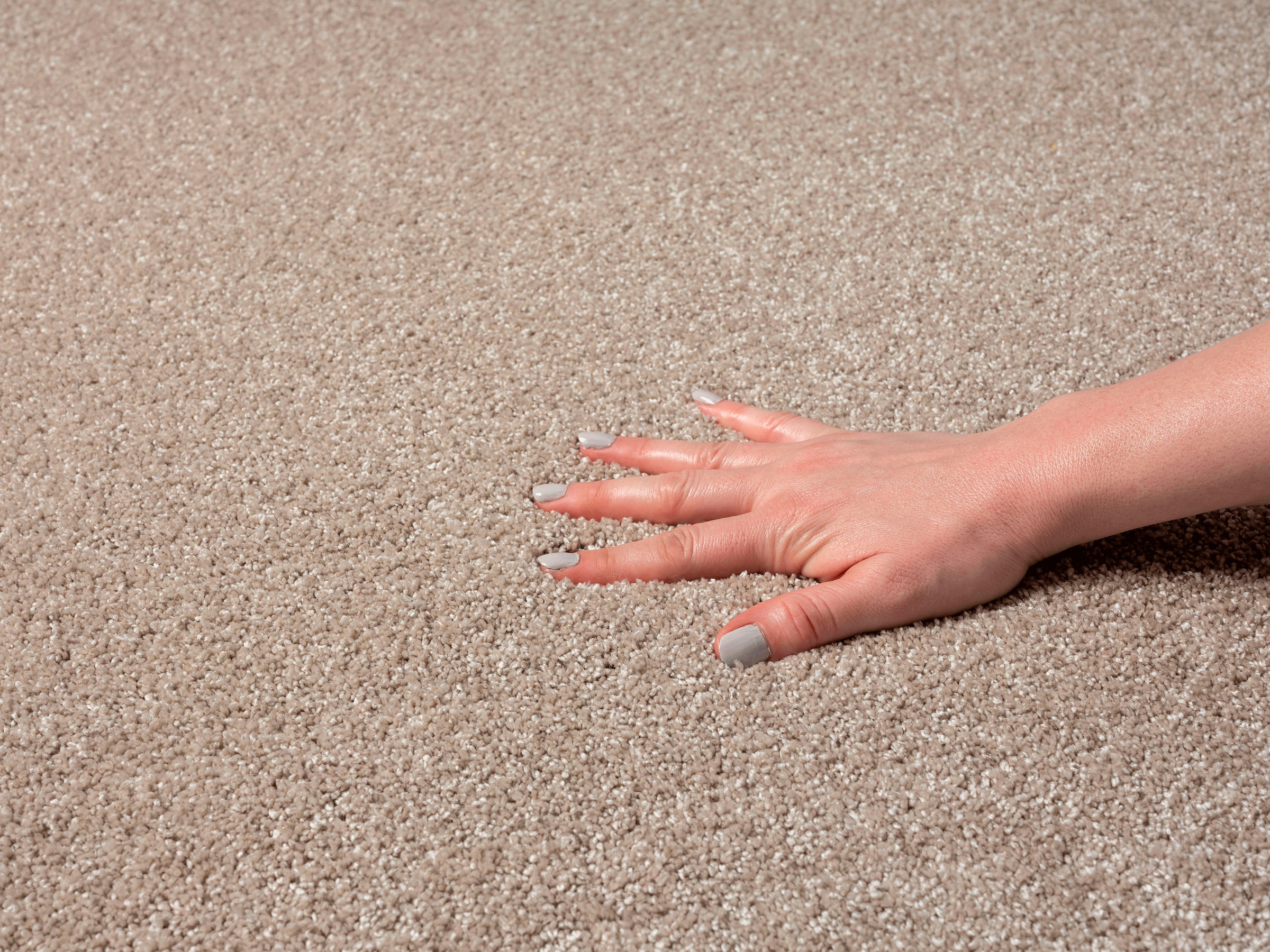 merinos Hochflor-Teppich »Forest 340«, rechteckig, 25 mm Höhe, Shaggy, uni meliert, sehr dicht und weich, Wohnzimmer
