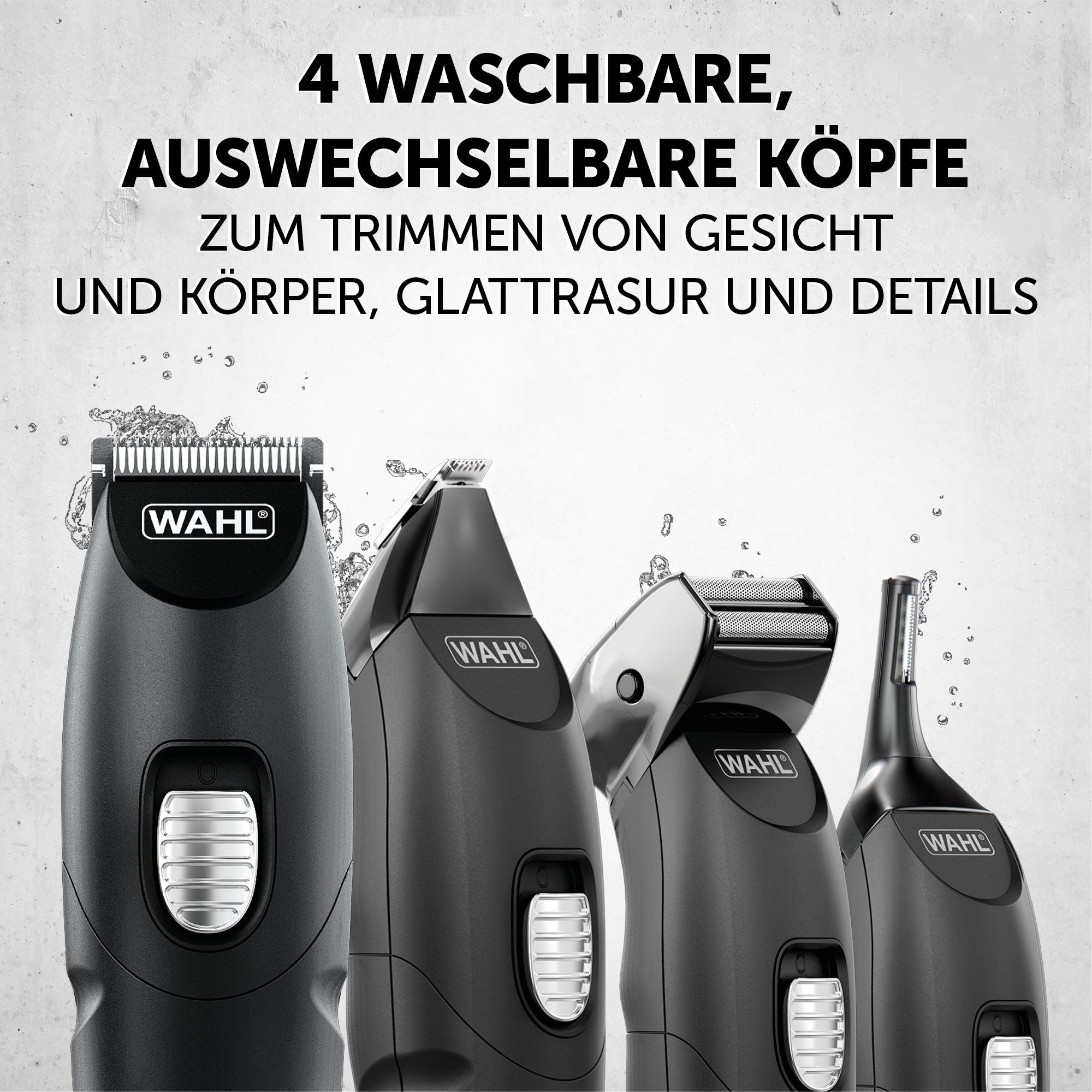 Wahl Trimmer multifonctionnel »Color Trim Advanced« 13 Aufsätze Farbcodierte Aufsteckkämme, Lithium-Ionen-Technologie, USB Aufladung