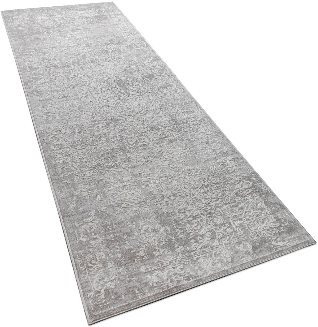 Image of Paco Home Läufer »Neferu 973«, rechteckig, 9 mm Höhe, Teppich-Läufer, Kurzflor, im dezenten Vintage Look, Orient Optik, 3D-Design, ideale Teppiche für Flur & Schlafzimmer bei Ackermann Versand Schweiz