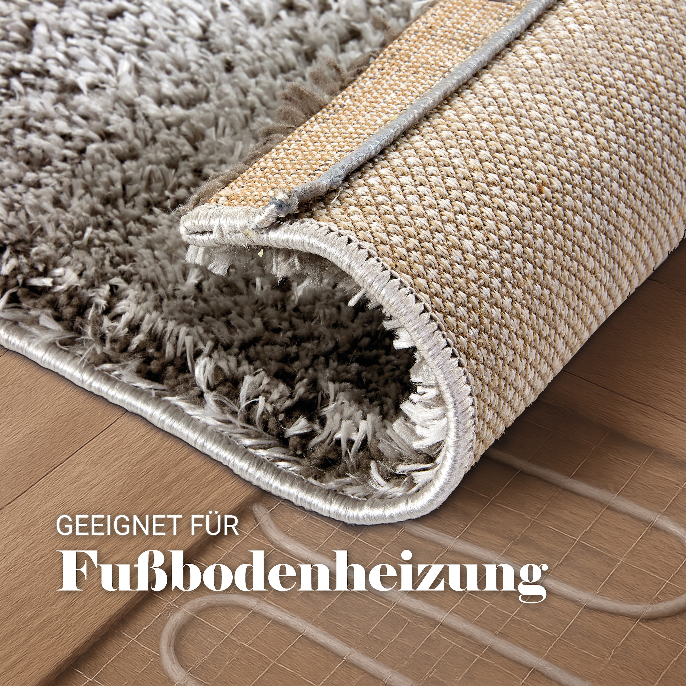 ASTRA Hochflor-Teppich »Paulie 251« rechteckig 25 mm Höhe Langflor, Shaggy, Wohnzimmer, Schlafzimmer