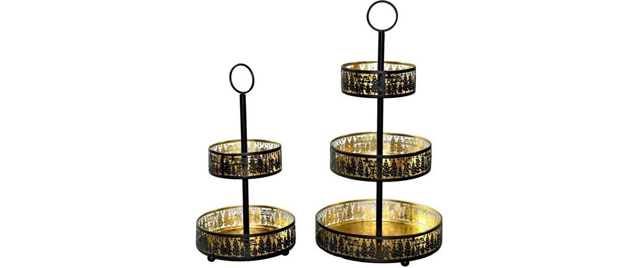 Etagere "Dameco Forest mit 2 Ablagen 37 cm"