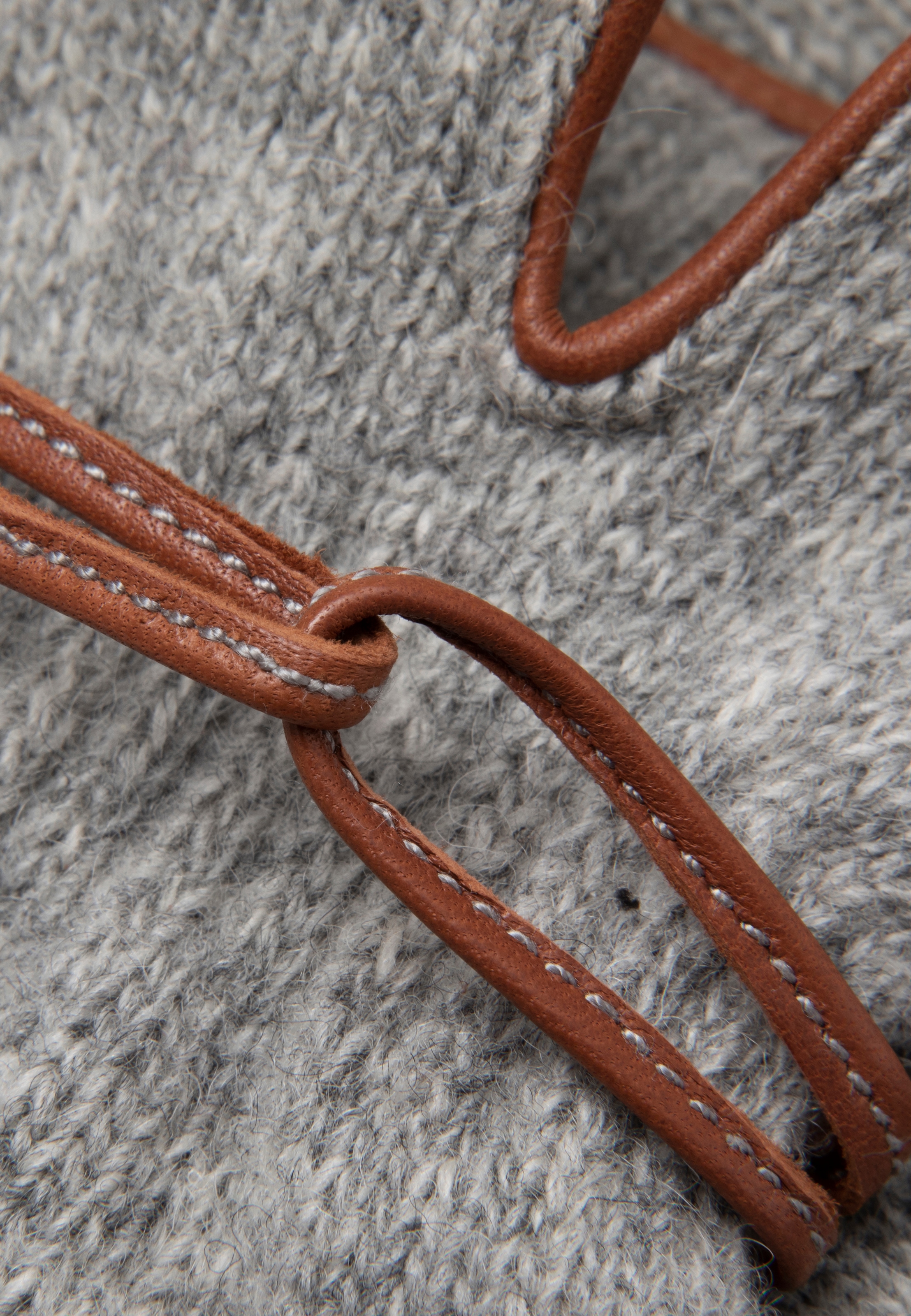 PEARLWOOD Gants tricotés elastischer Strickbund