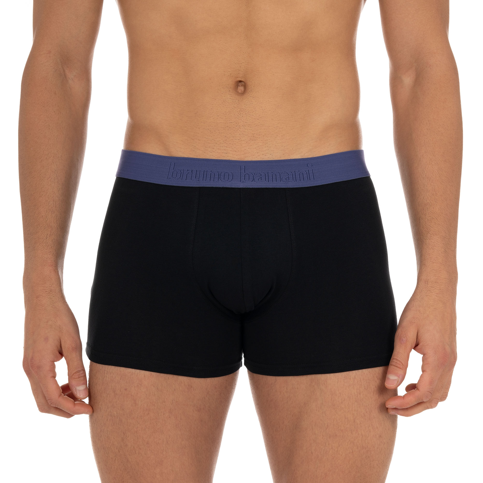 Bruno Banani Boxershorts »FLOWING«, (2er Pack), mit kontrastfarbenem Bündchen