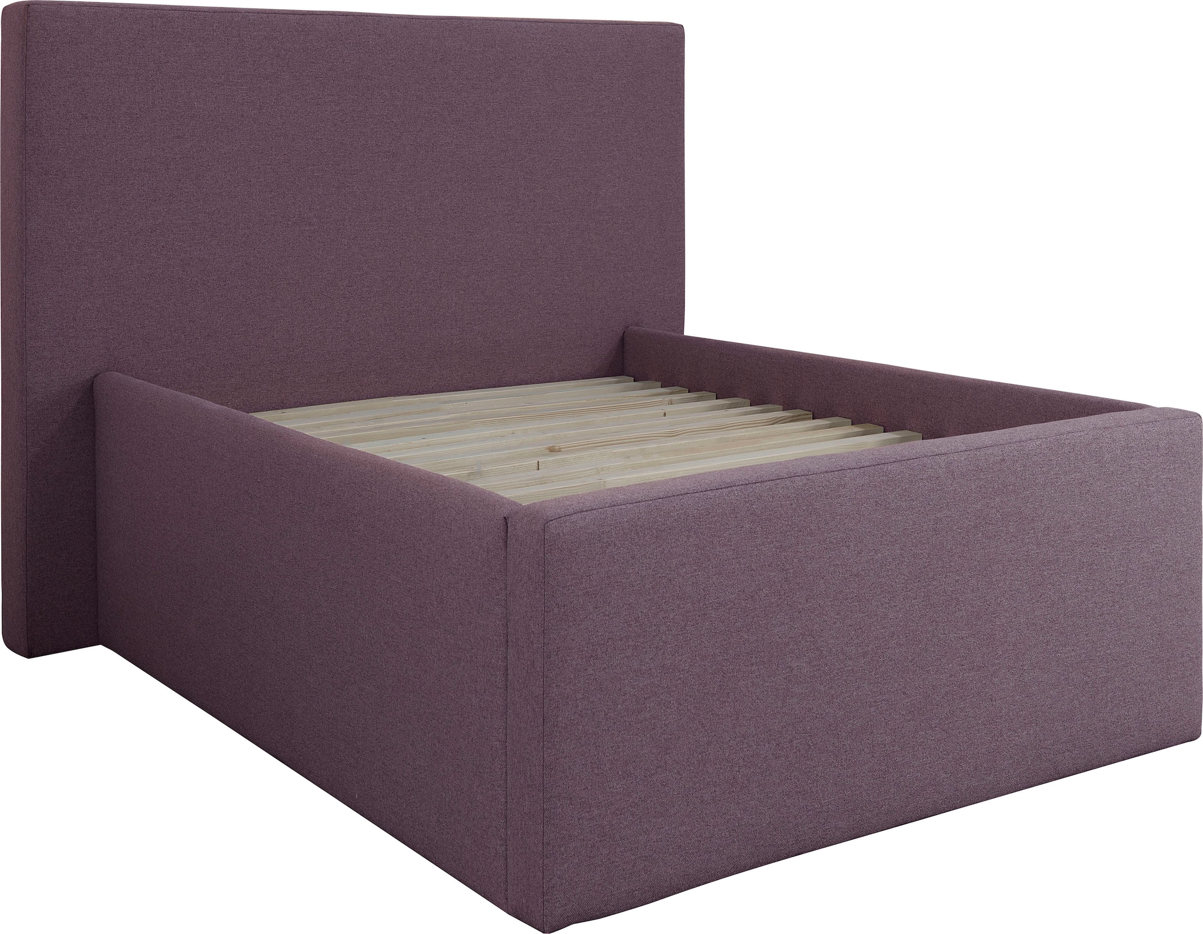 Home affaire Polsterbett »Dalina« geradliniges Kopfteil, in 5 Breiten, auch in 220cm Länge