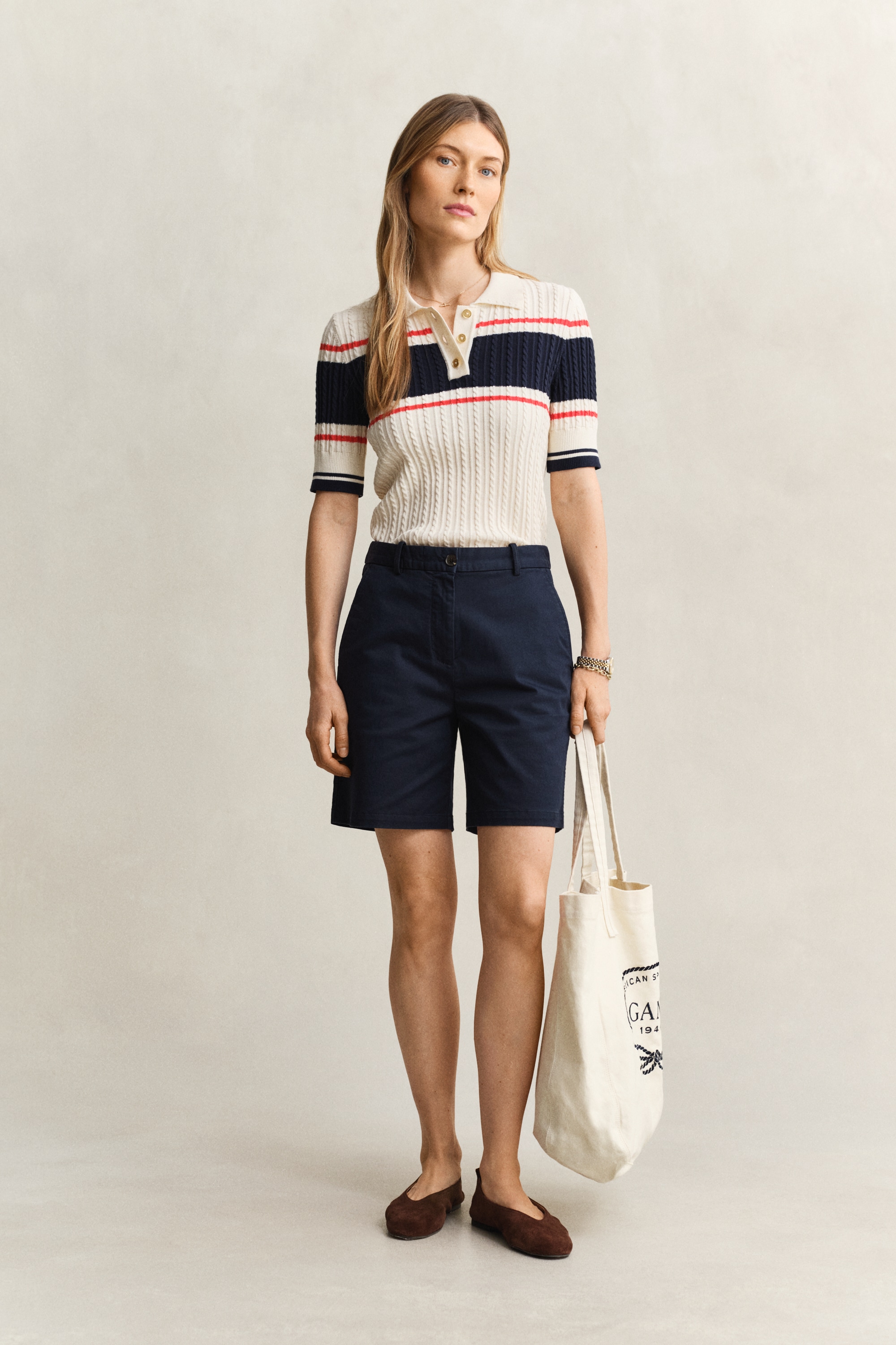 Gant Short en chino »CHINO«  coupe régulière avec poches pratiques