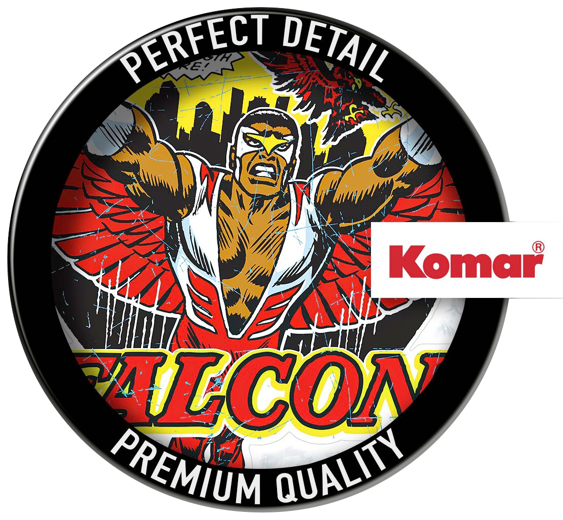Komar Wandtattoo »Falcon Comic Classic - Grösse 50 x 70 cm«, (1 St.), selbstklebend, Wandsticker, Kinderzimmer
