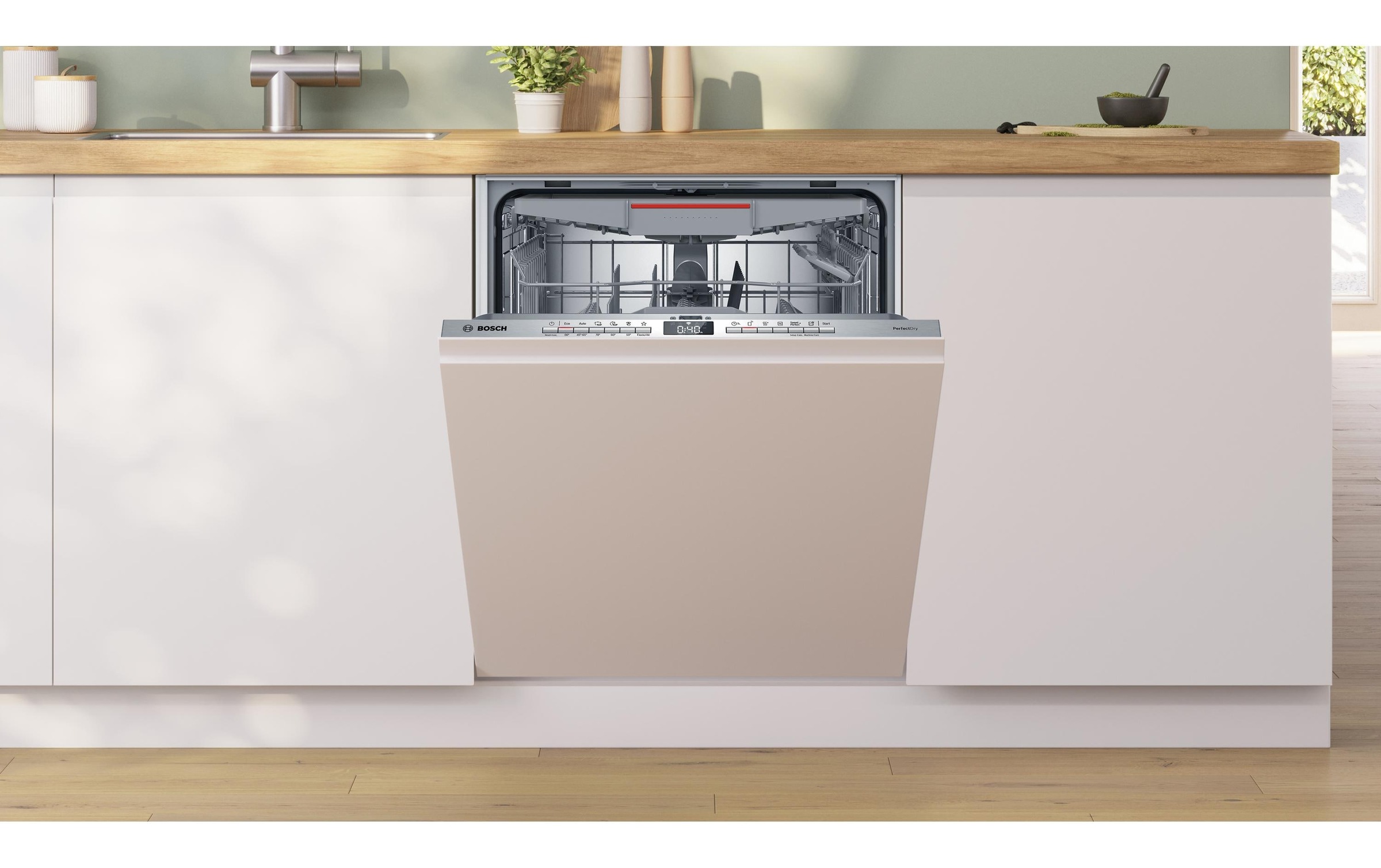 BOSCH vollintegrierbarer Geschirrspüler »SMV6ZCX10E«, 14 Massgedecke