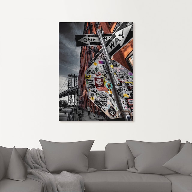 Artland Wandbild »New York Street Fotografie«, Amerika, (1 St.), als Alubild,  Leinwandbild, Wandaufkleber oder Poster in versch. Grössen acheter  confortablement