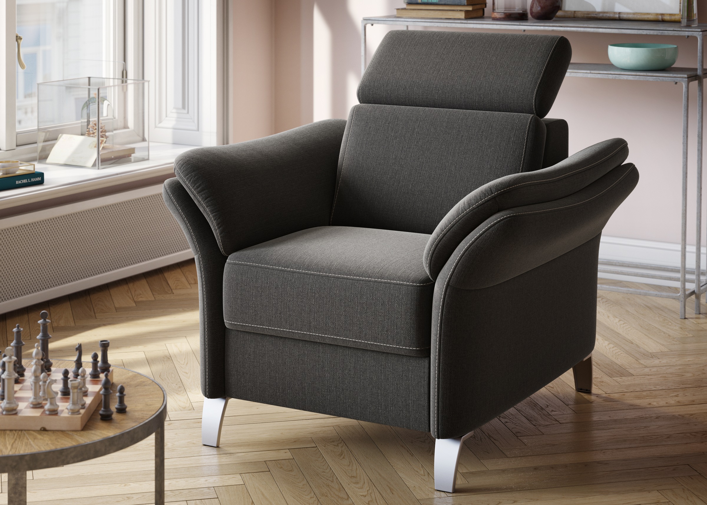 Image of sit&more Sessel "Vincenzo" inklusive Kopfteilverstellung