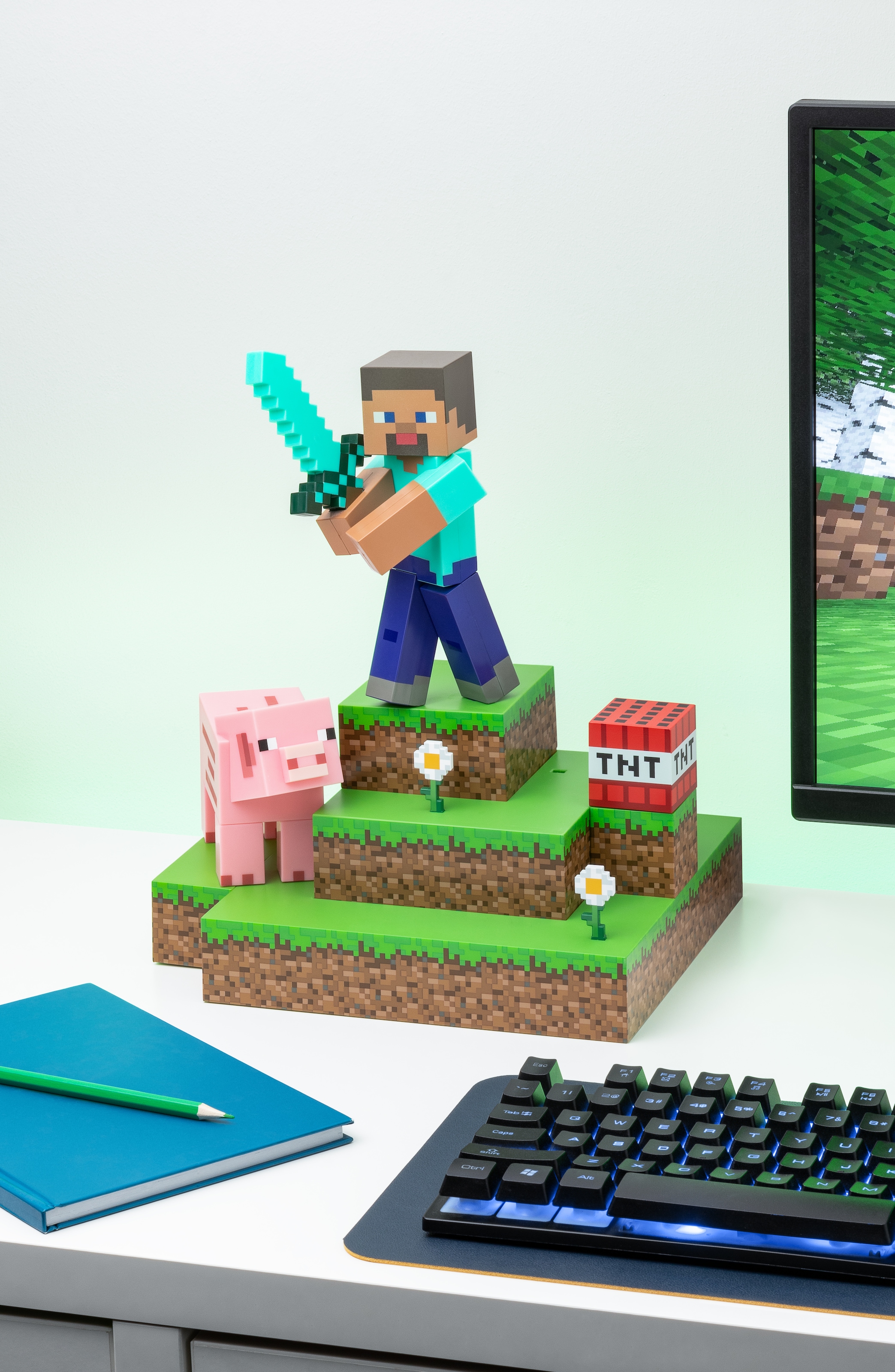 Paladone LED Dekolicht »Minecraft Steve Diorama Leuchte«
