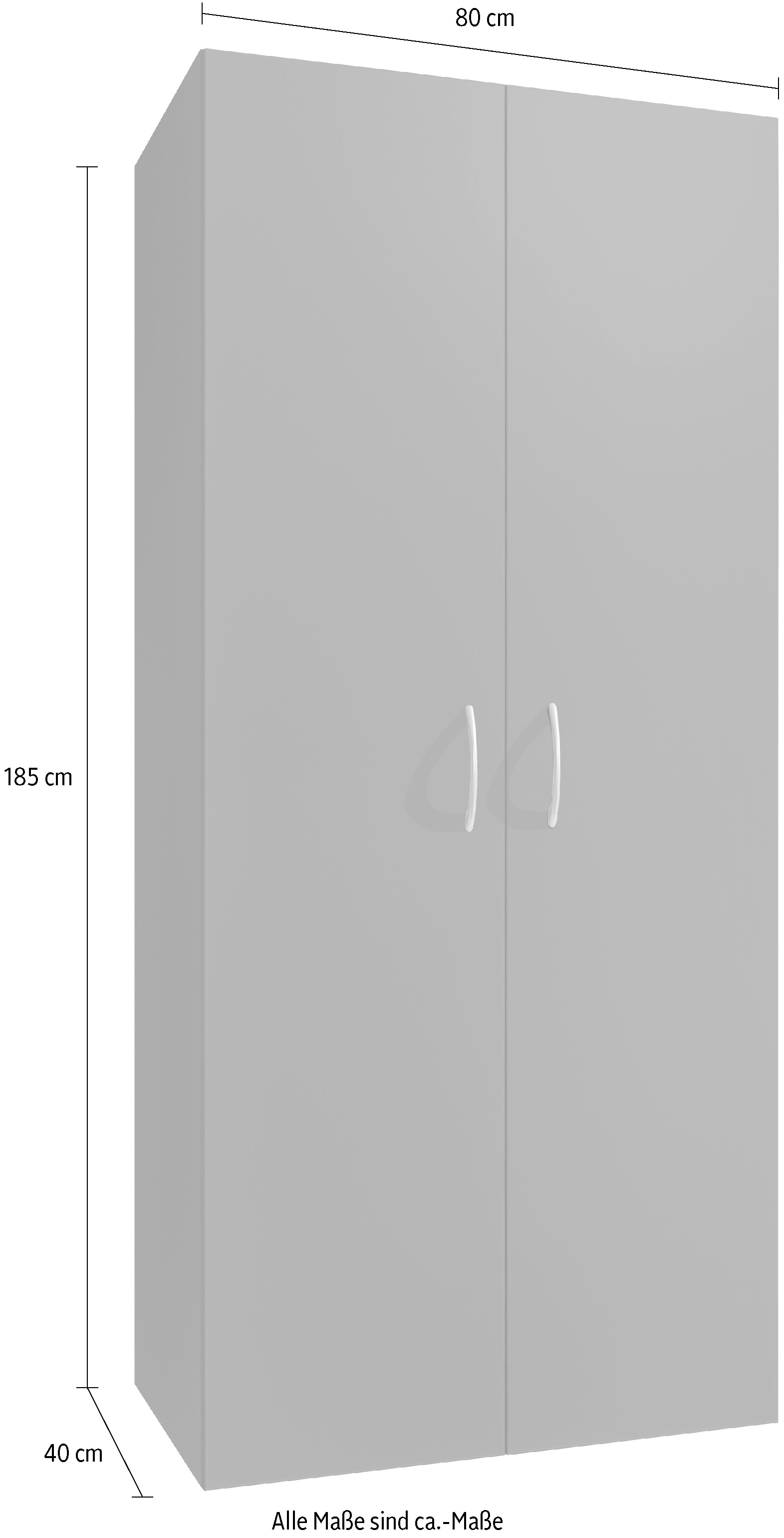 Wimex Kleiderschrank »Multiraumkonzept der Schrank für dein Zuhause«, (kombinierbares Schranksystem mit vielen Serienmodellen), Schlafzimmerschrank Garderobe Bestseller