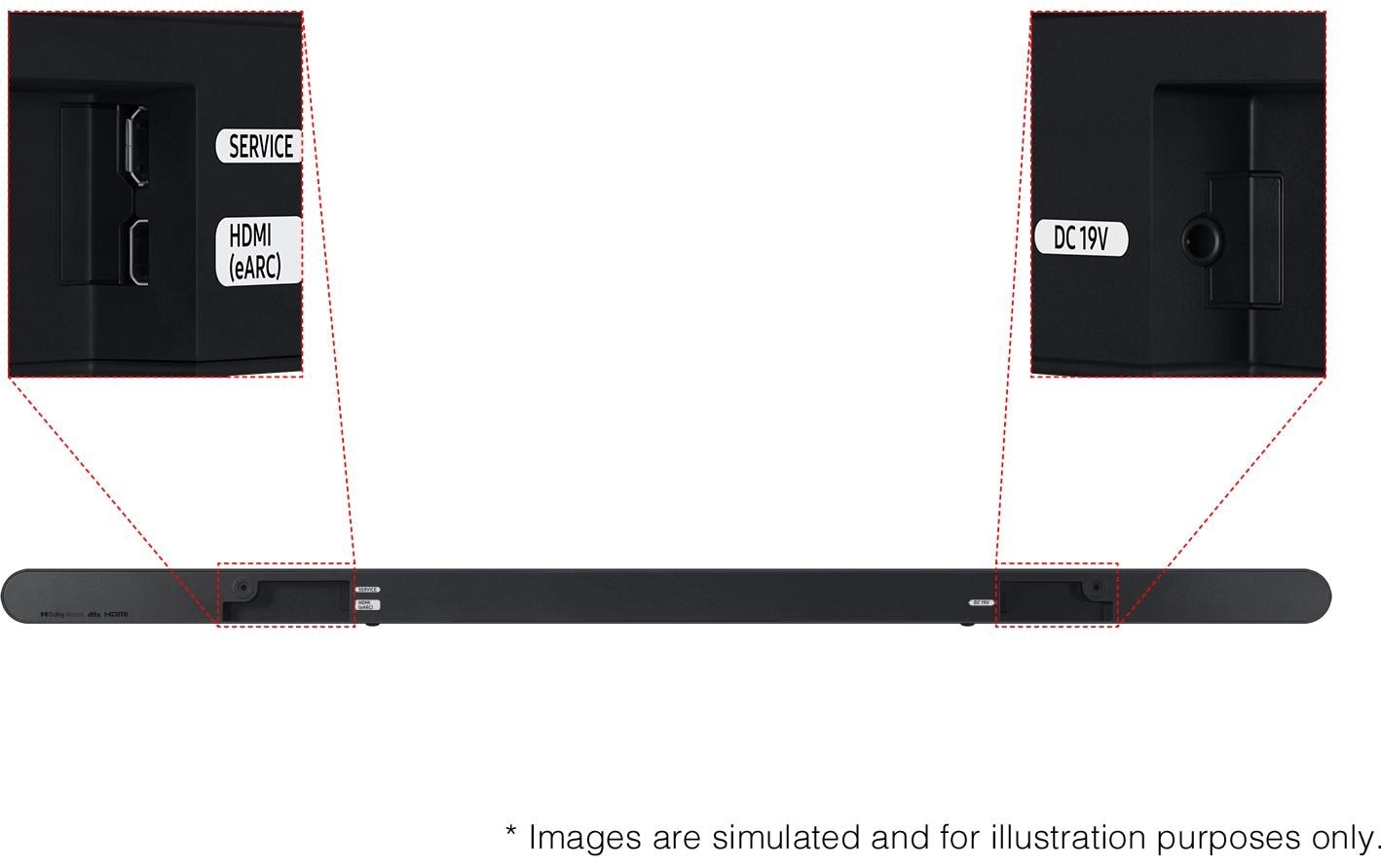 Samsung Barre de son »HW-S700D« 3.1 ( ) Verbindungsart: Bluetooth, HDMI, WLAN (Wi-Fi)