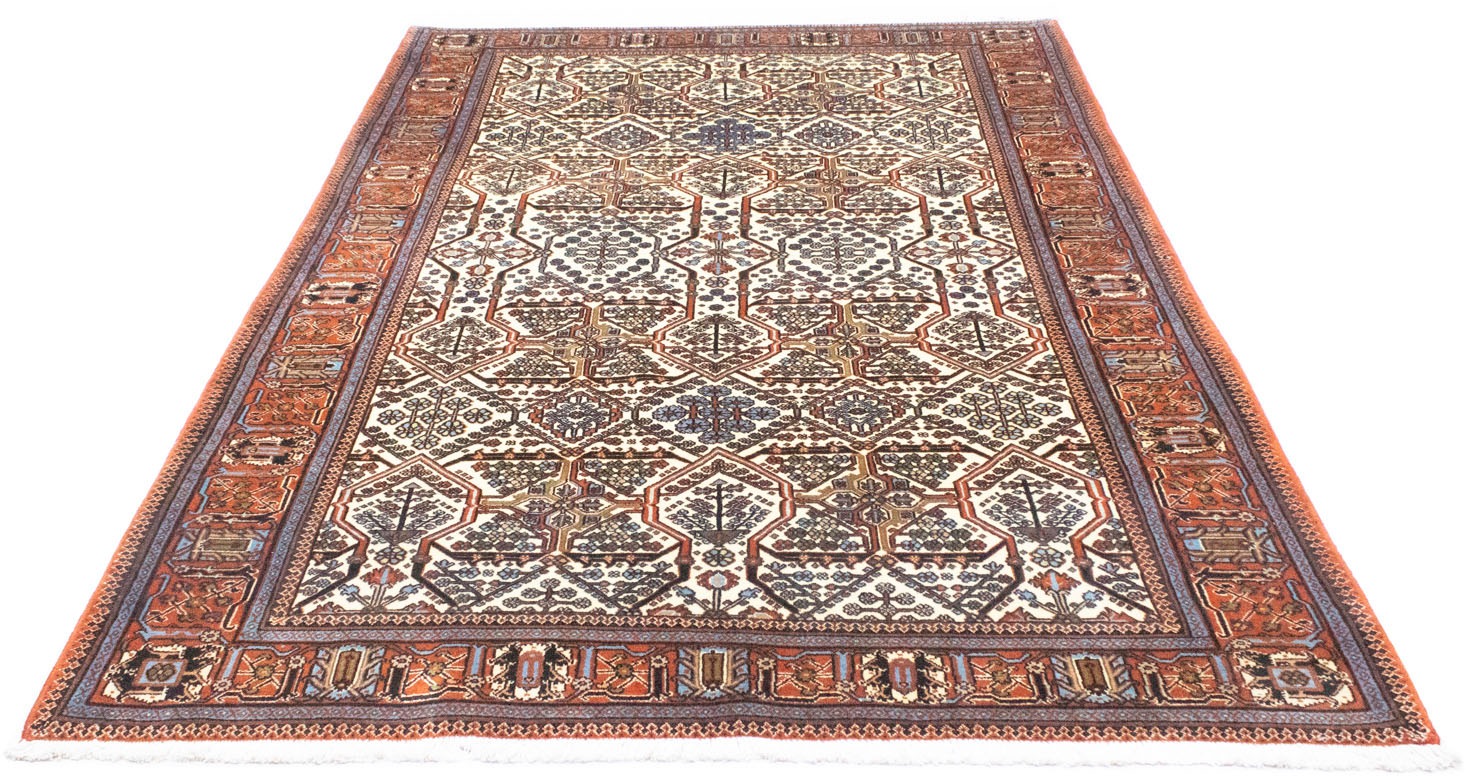 Image of morgenland Teppich »Ghom Teppich handgeknüpft weiss«, rechteckig, 7 mm Höhe, handgeknüpft bei Ackermann Versand Schweiz