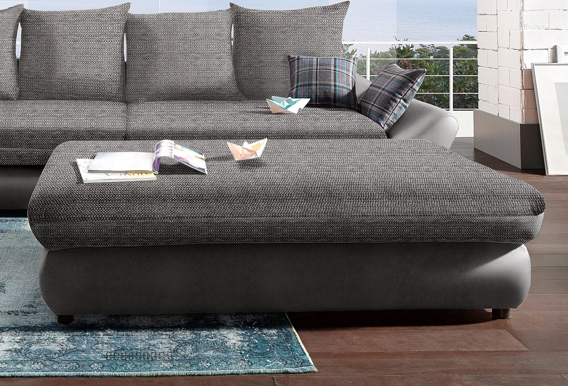 Image of Trendfabrik Hocker, wahlweise mit Stauraum, frei im Raum stellbar bei Ackermann Versand Schweiz