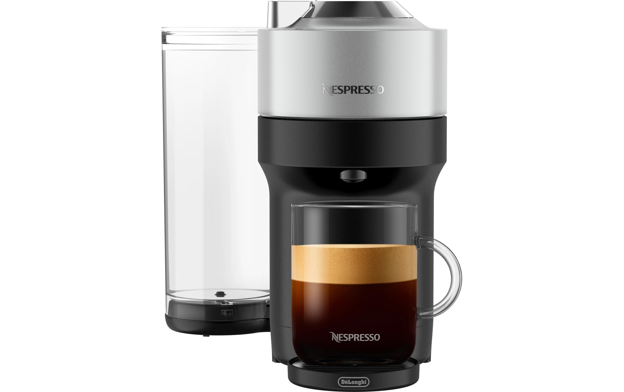 De'Longhi Kapselmaschine »Nespresso Vertuo Pop+ Silberfarben«