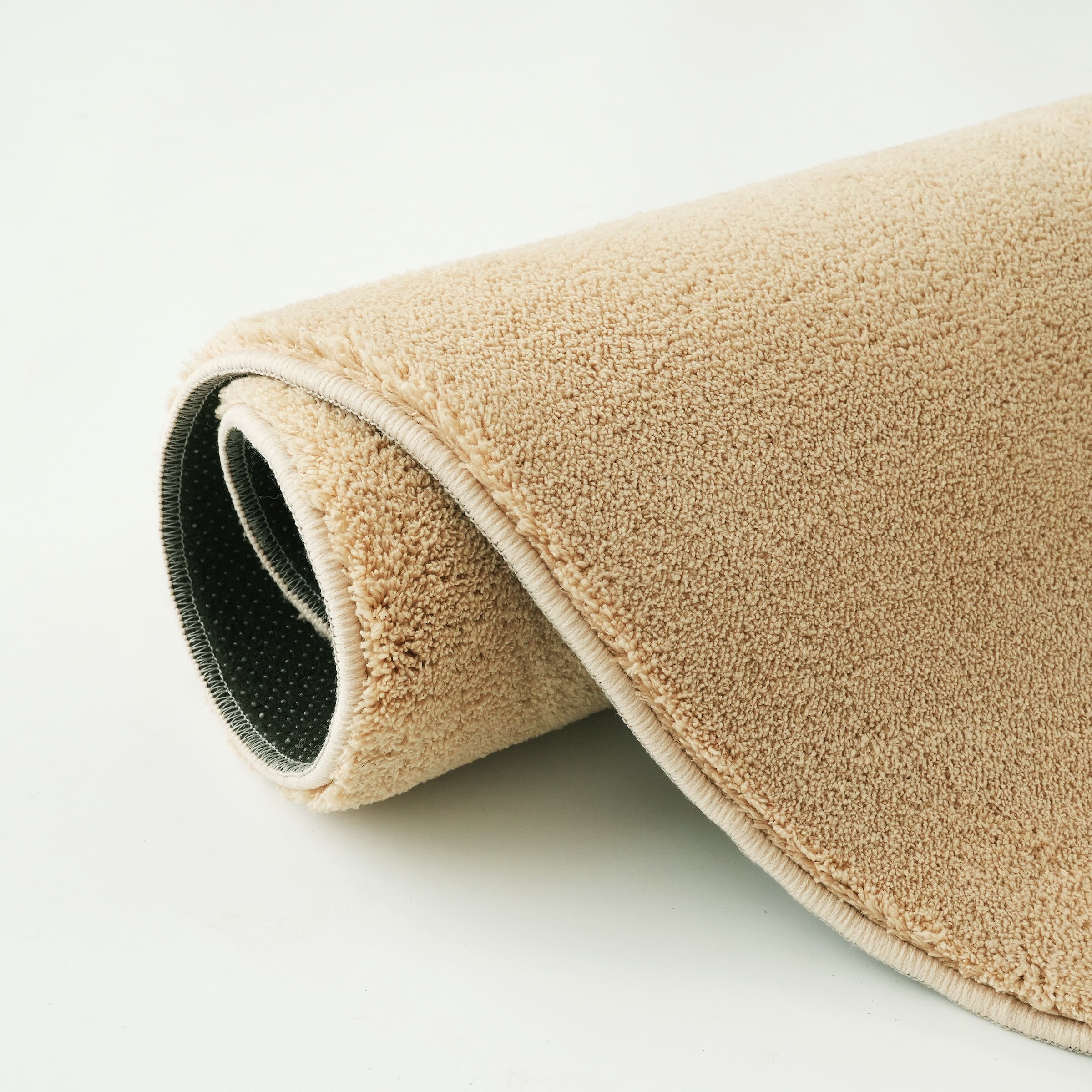 GOODproduct Teppich »Cali« rund 16 mm Höhe Uni-Farben, kuschelig, & weich, waschbar, Wohnzimmer, Schlafzimmer
