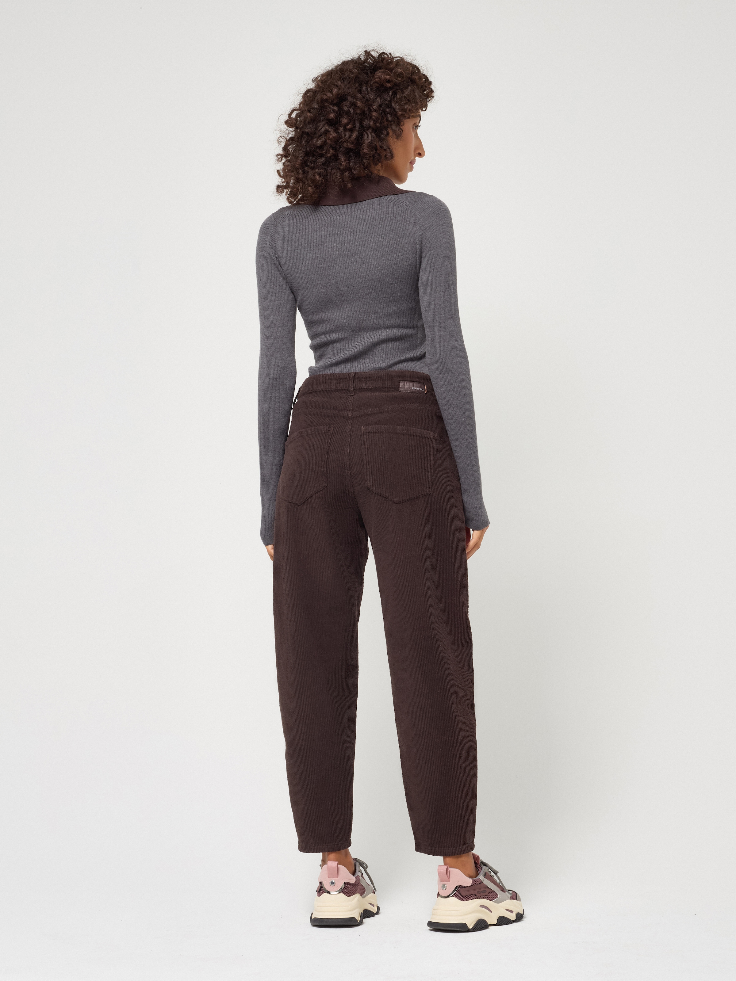 GANG Cordhose »94VIA«  im Balloon Fit, hohe Taille